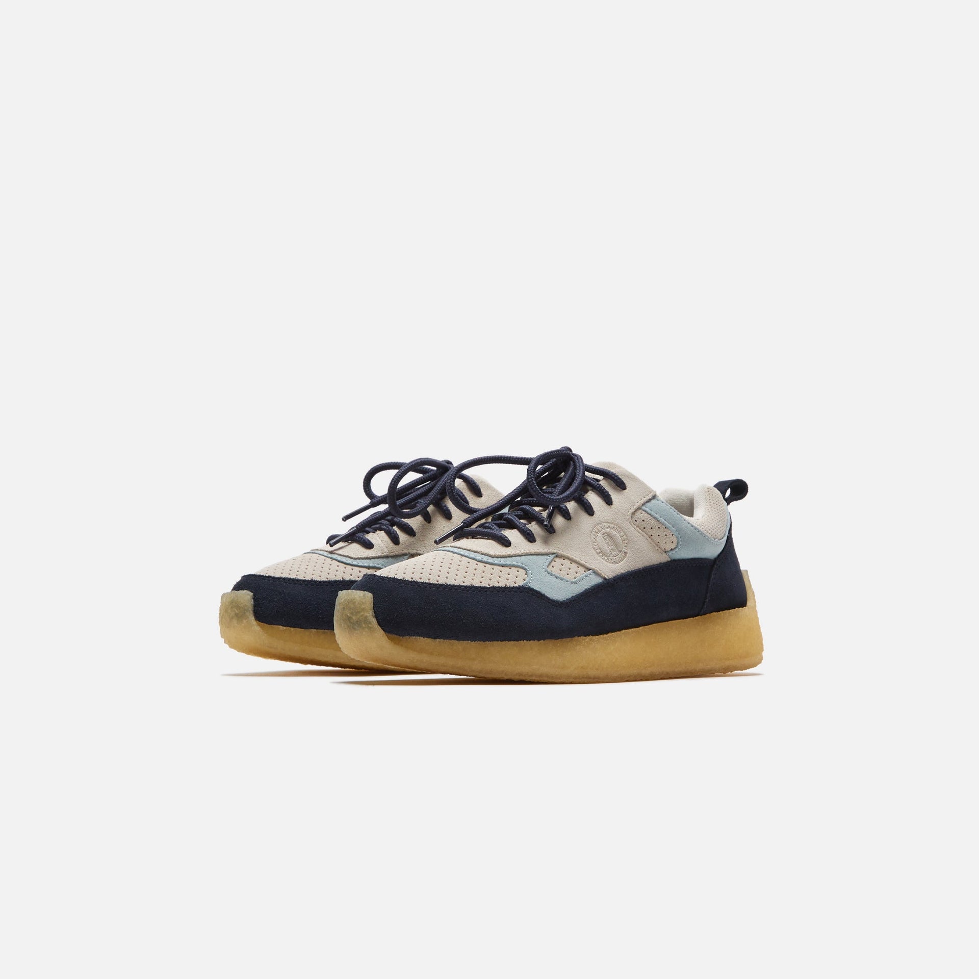 CLARKS RA#RACE430640 (013124 YS) Clarks 8th Street Lockhill - Dark Blue Combi