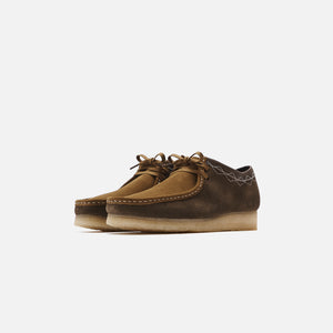 Clarks Stitch Pack Wallabee - Green Combi