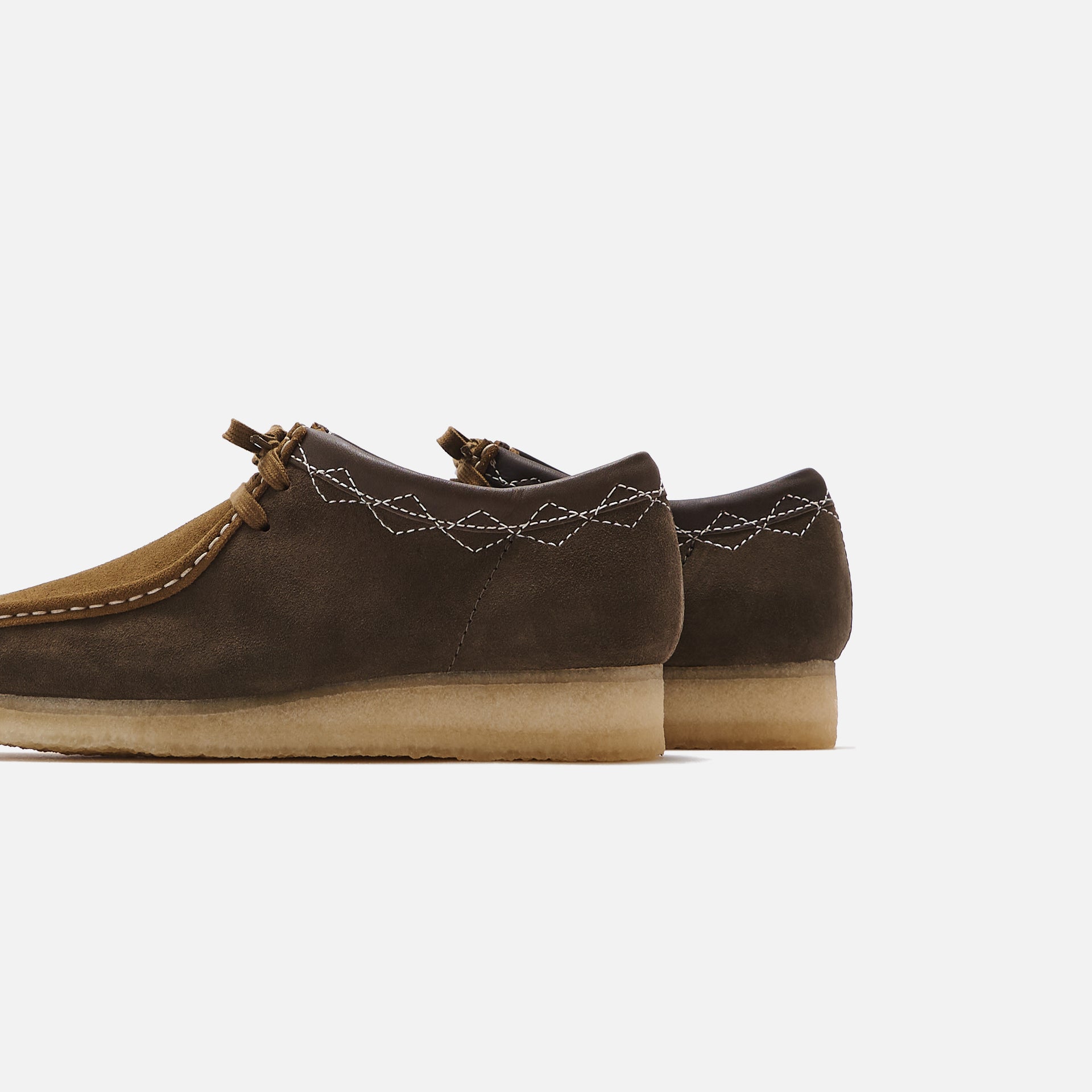 Clarks Stitch Pack Wallabee - Green Combi