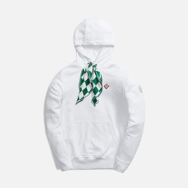 パーカー・フーディ Casablanca White cotton sweatshirt Casablanca organic-cotton Hoodie | White | FARFETCH