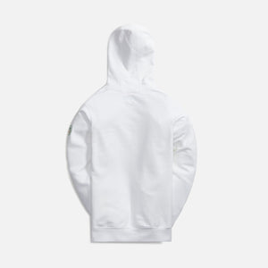 Casablanca Scarf Hooded Sweatshirt - Bright White