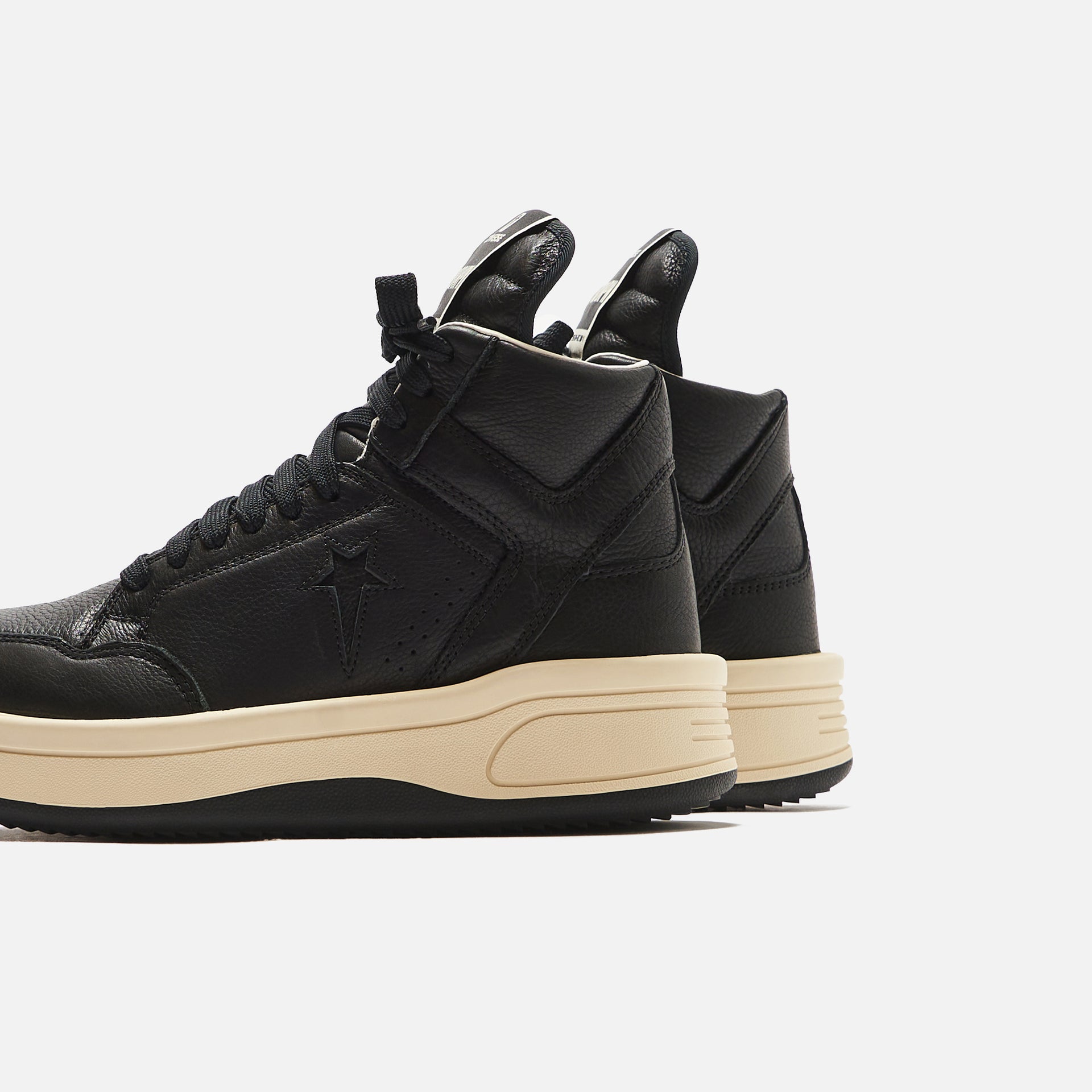 Converse x Rick Owens Turbowpn Mid - Black / Cloud Cream