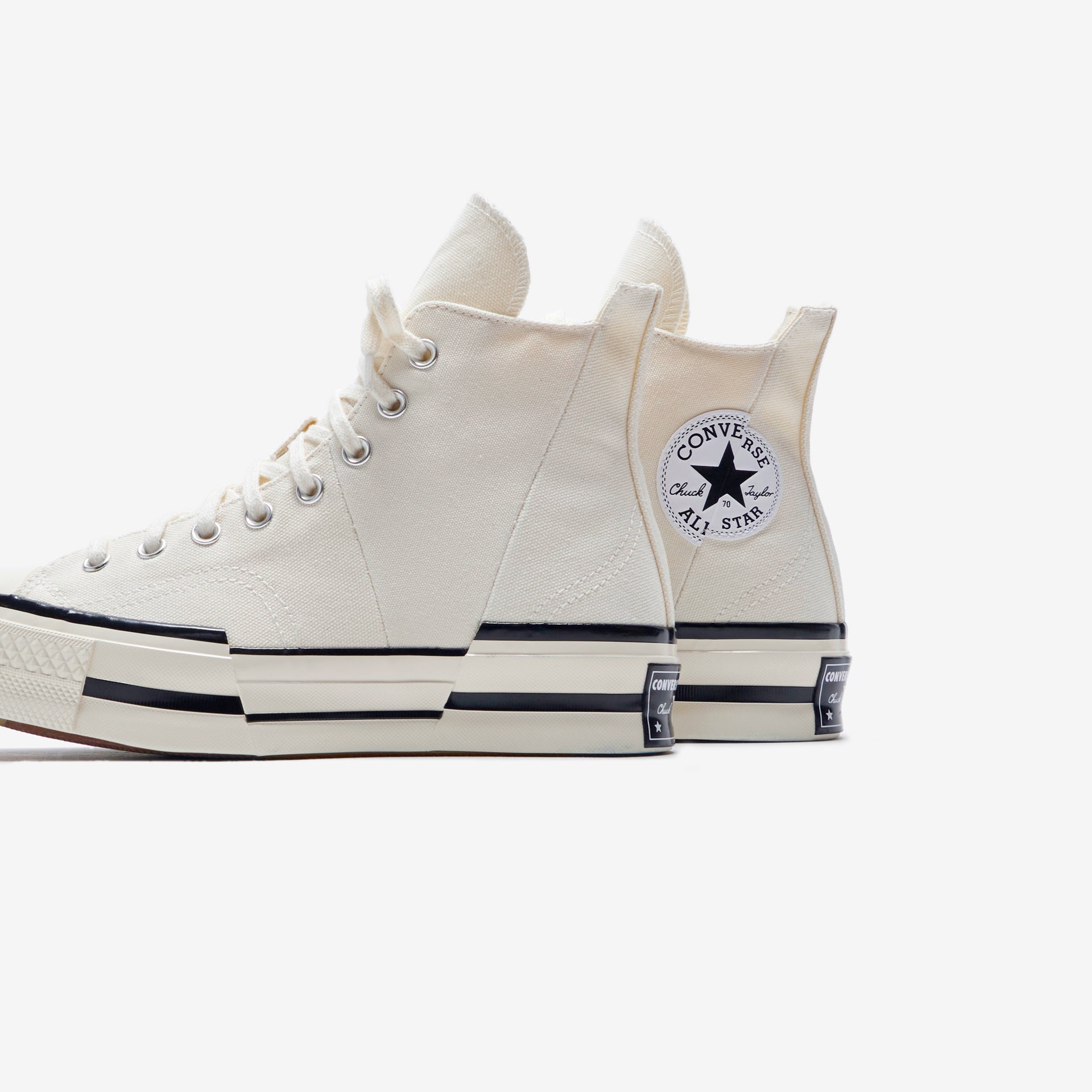 Converse Chuck 70 Plus Canvas - Egret / Black