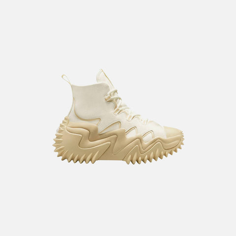 Converse WMNS Run Star Legacy CX Platform Summer Utility - Egret / Oat Milk