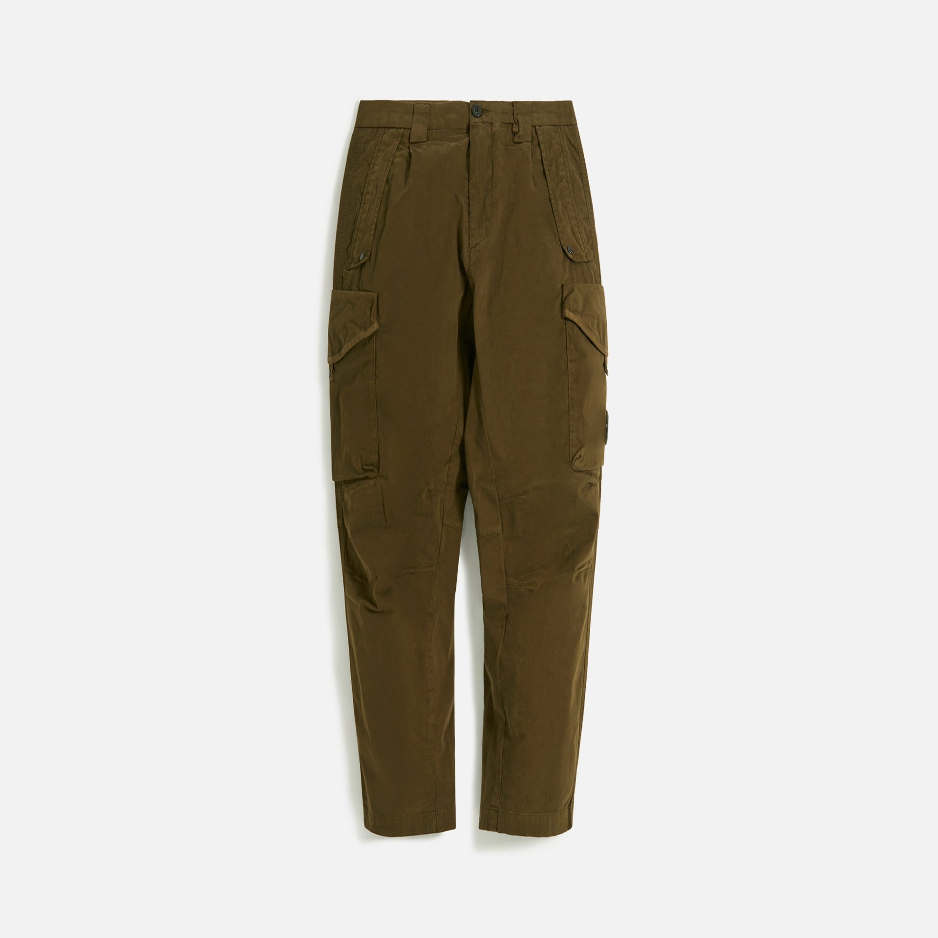 CP Company Stretch Sateen Cargo Pants - Green