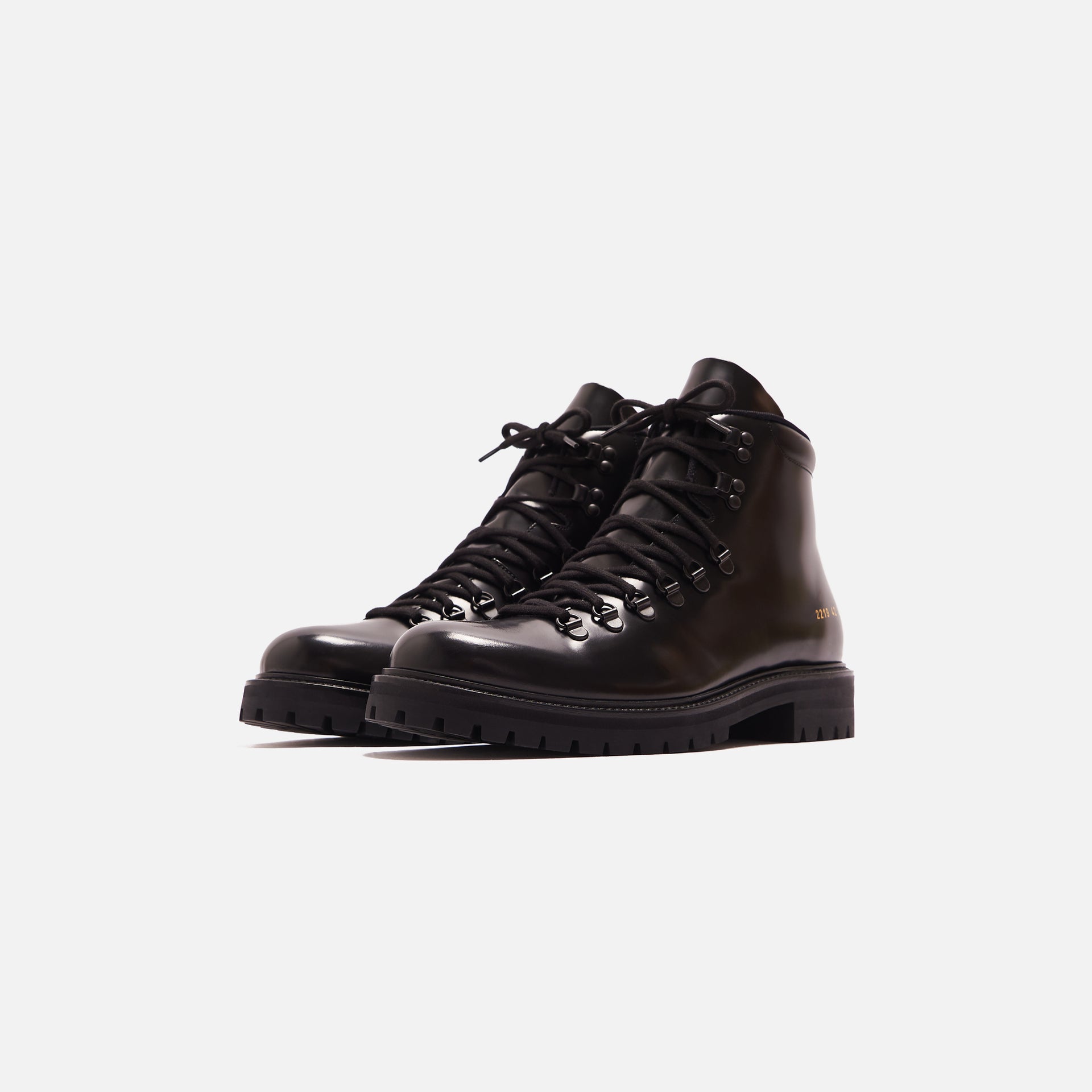 Common Projects Hiking Boot Black – Kith Europe