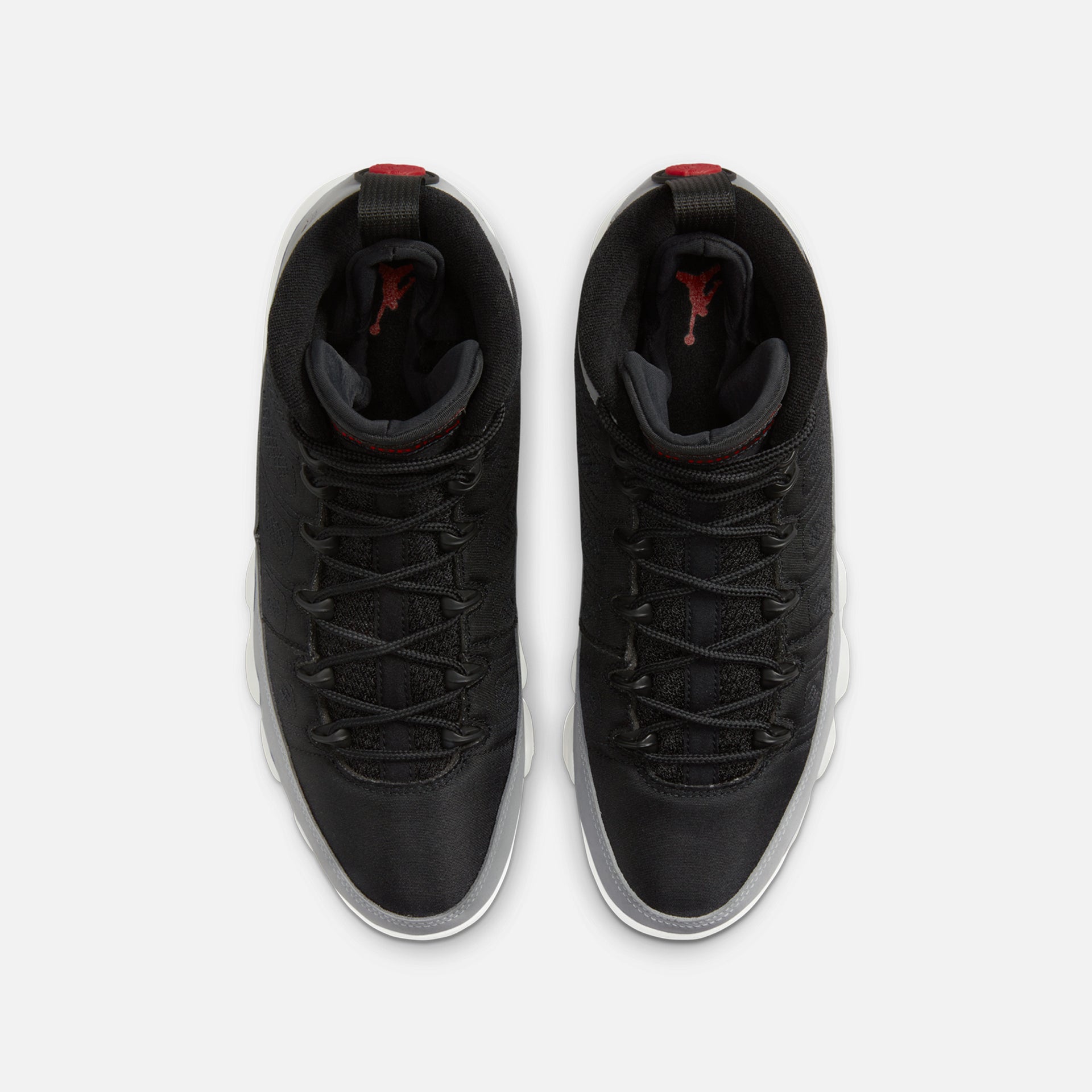 Jordan Air Jordan 9 Retro - Noir / Rouge université / Gris particule / Blanc