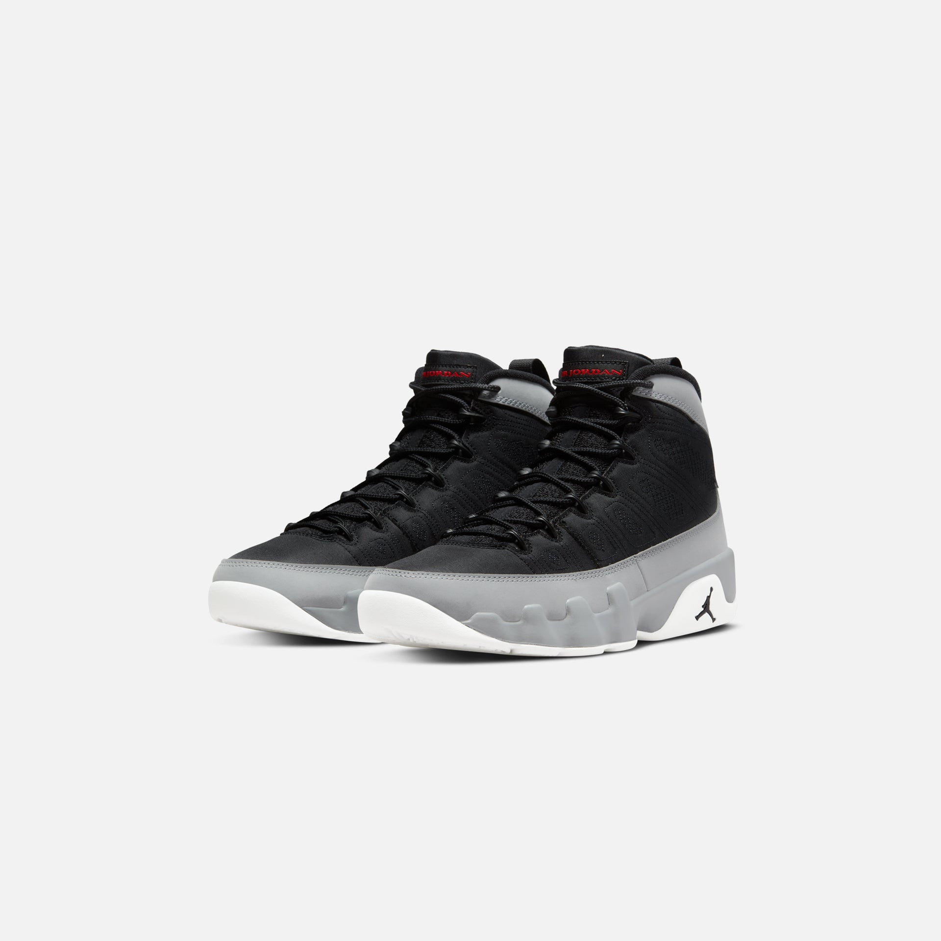 Jordan Air Jordan 9 Retro - Noir / Rouge université / Gris particule / Blanc