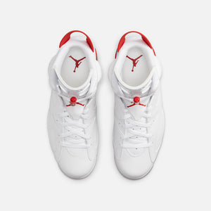 Nike Air Jordan 6 Retro - White / University Red / Black