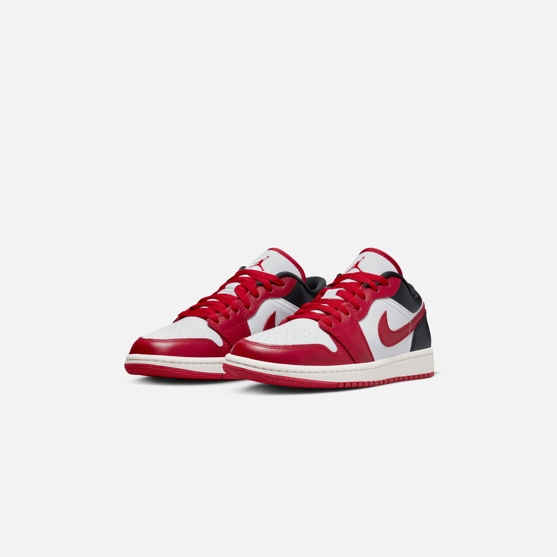 Jordan Air Jordan 1 Low - White / Gym Red / Black Sail