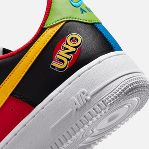 Nike x UNO Air Force 1 '07  - White / Yellow Zest / University Red