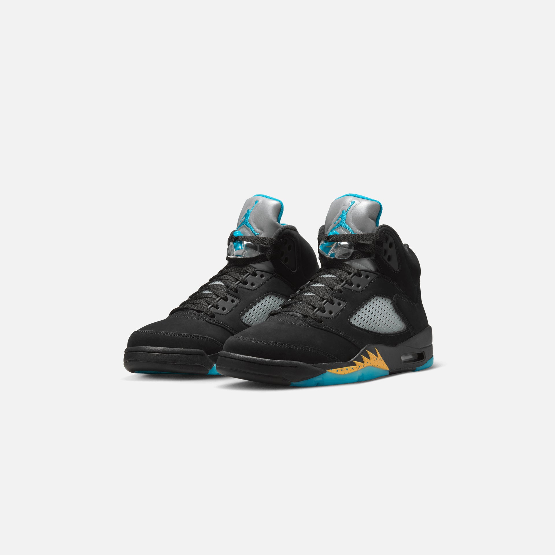 Jordan Air Jordan 5 Retro - Black / Aquatone / Taxi