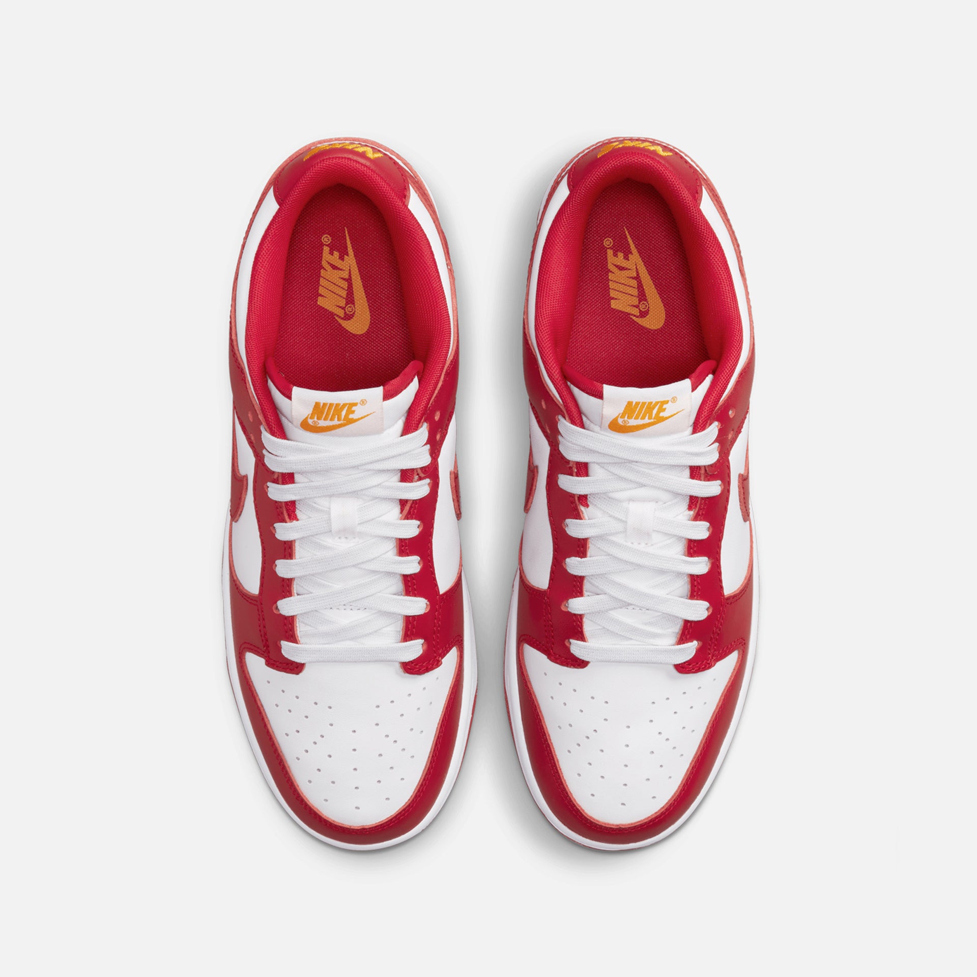 Nike Dunk Low Retro - Gym Red / White / University Gold