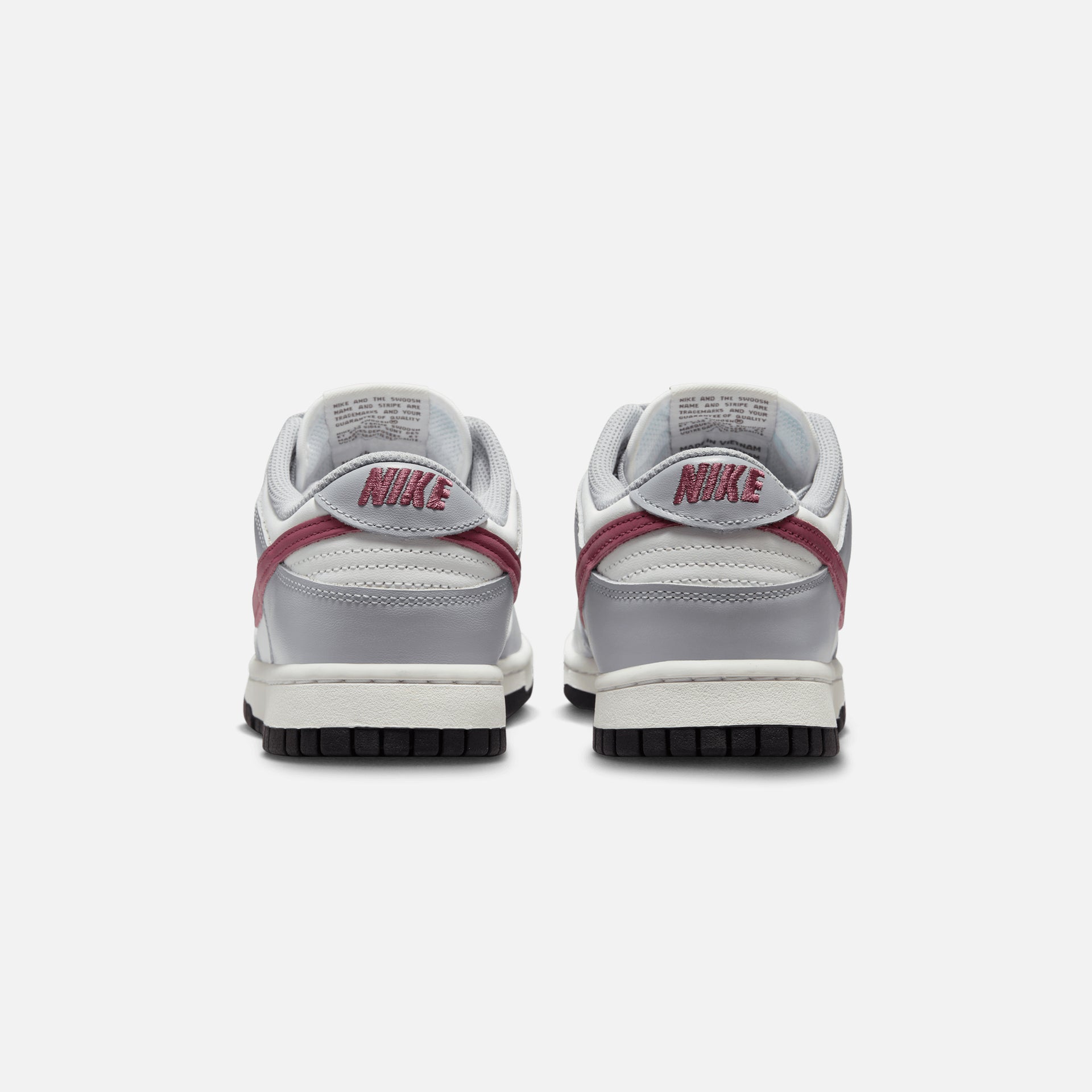 Nike WMNS Dunk Low - Summit White / Rosewood / Wolf Grey / Black