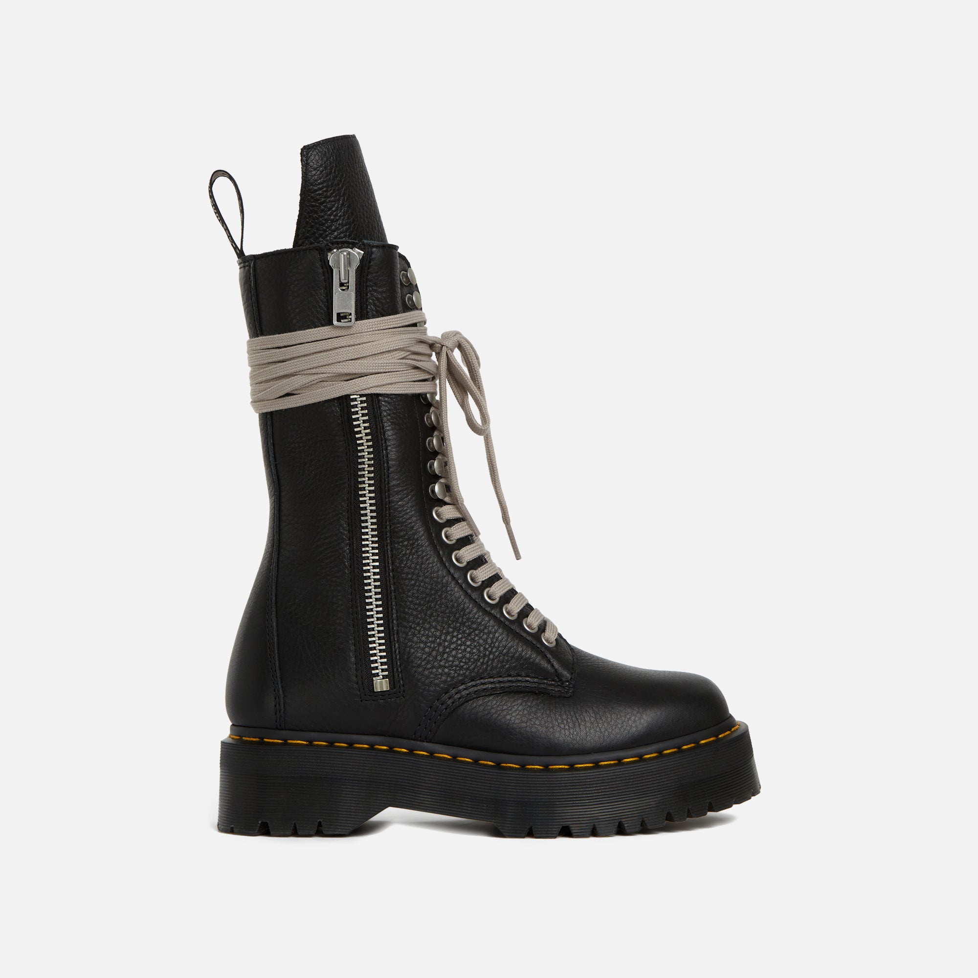 Dr. Martens x Rick Owens Quad Sole Calf Length Boot - Black – Kith