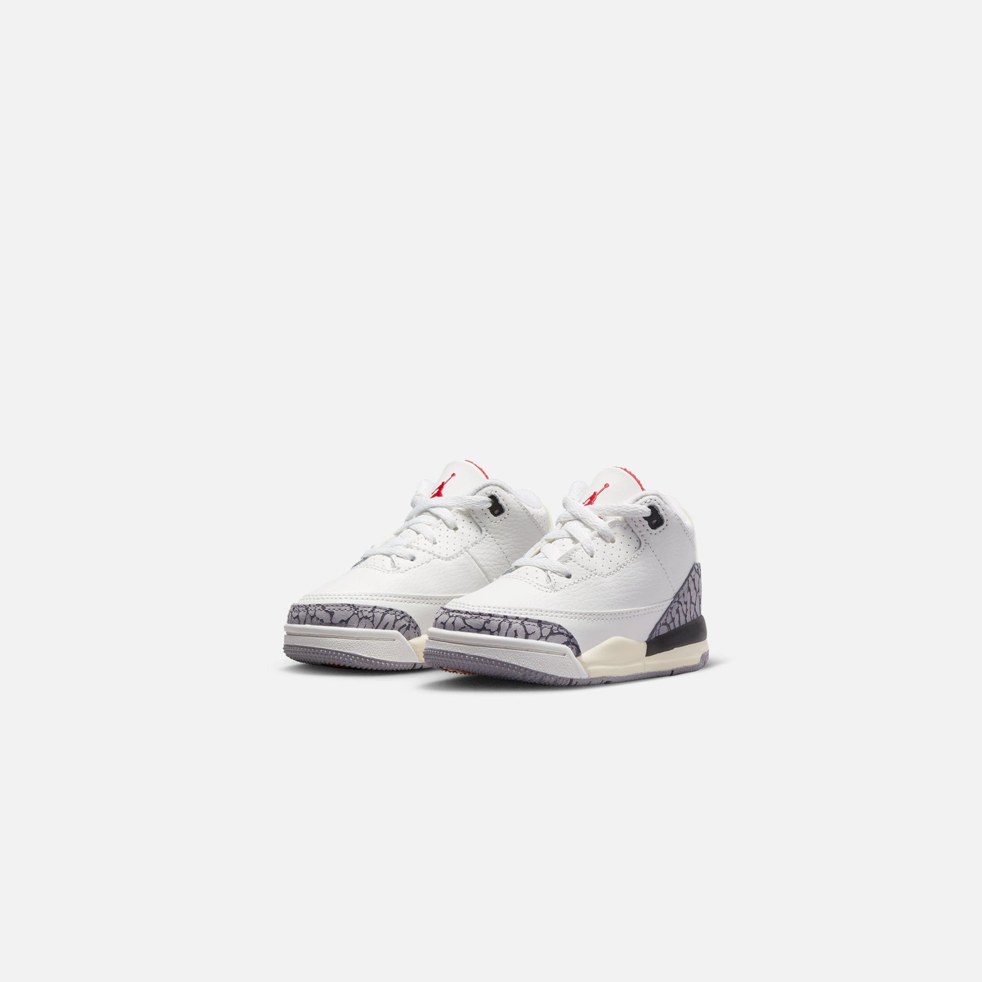 Nike Toddler Air Jordan 3 Retro - Summit White / Fire Red / Black / Cement