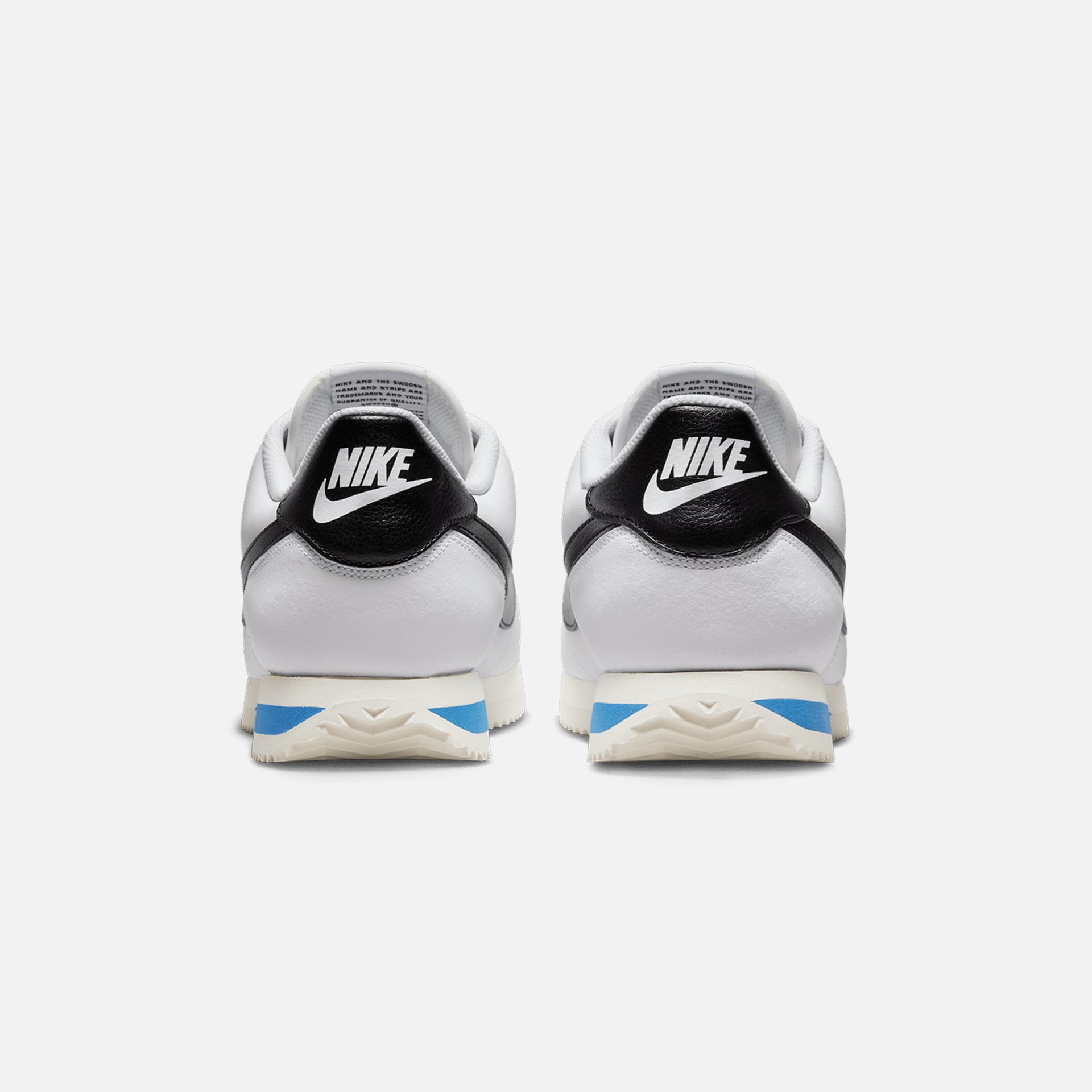 Nike Cortez - White / Black / Light Photo Blue / Sail / Team Orange