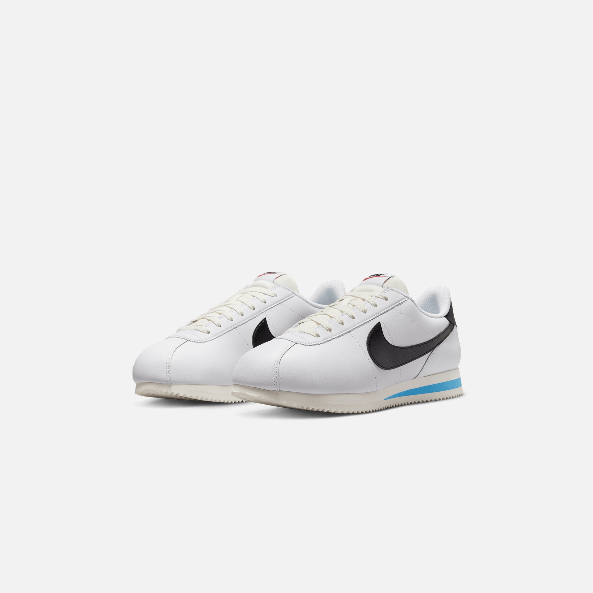 Nike Cortez - White / Black / Light Photo Blue / Sail / Team Orange