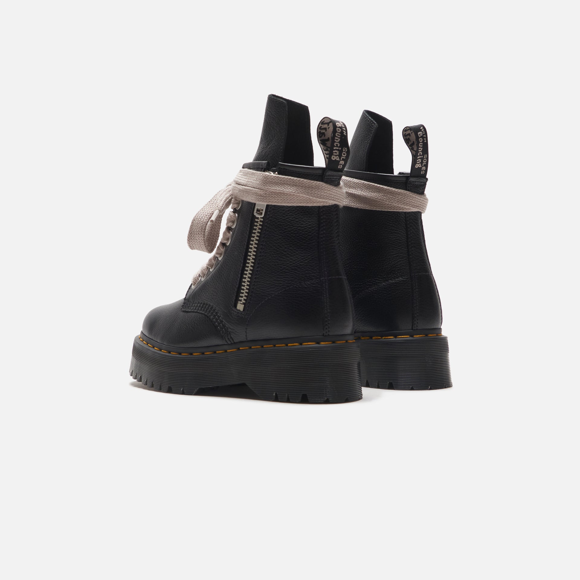 Dr. Martens x Rick Owens WMNS Quad Sole Jumbo Lace Boot - Black