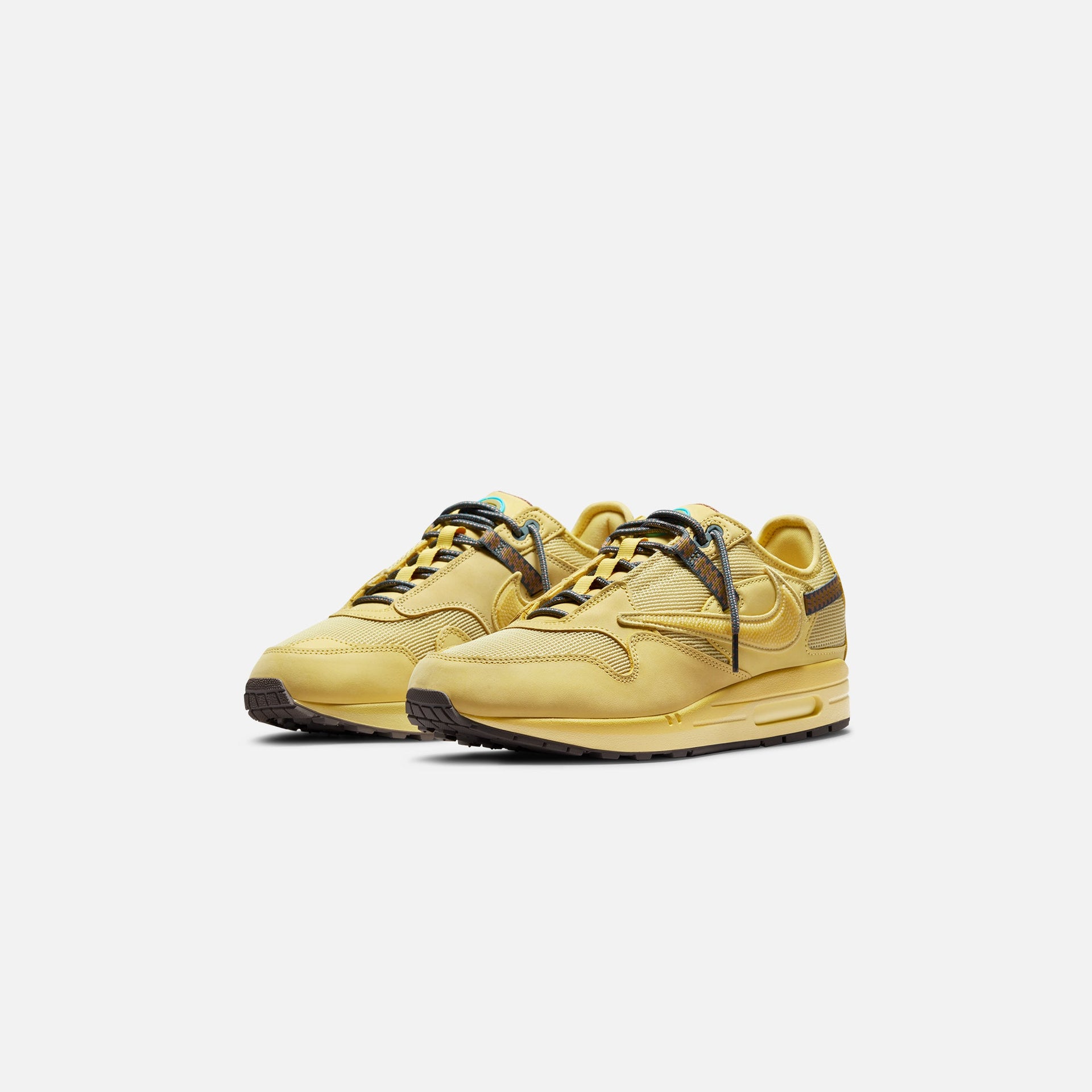 Nike x Travis Scott Air Max 1 Cactus Jack - Saturn Gold / Tea Tree Mist-Tent