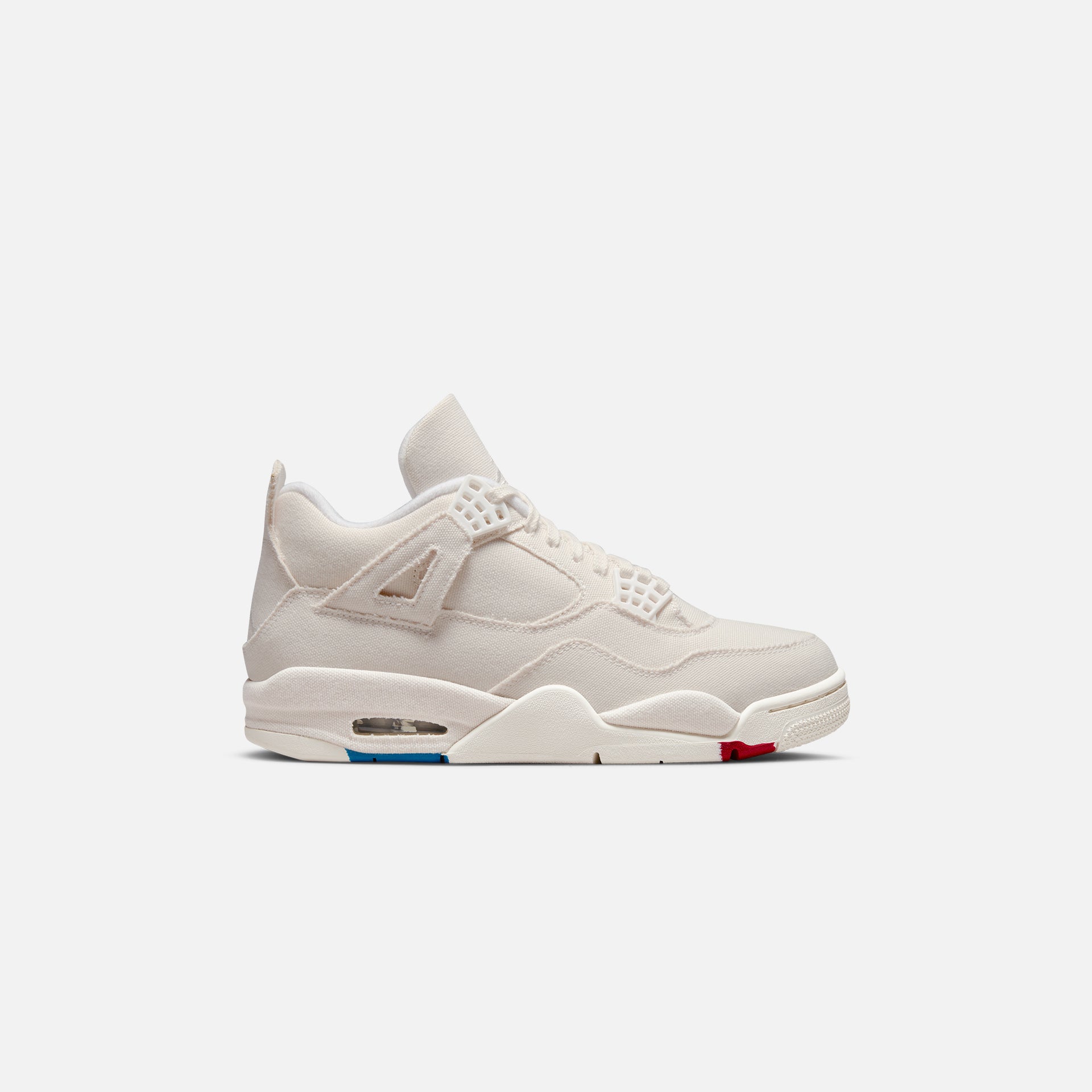 Nike WMNS Air Jordan 4 Retro - Sail / Cement Grey / Fire Red