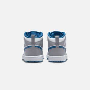 Nike Pre-School Air Jordan 1 Mid - Cement Grey / White / True Blue