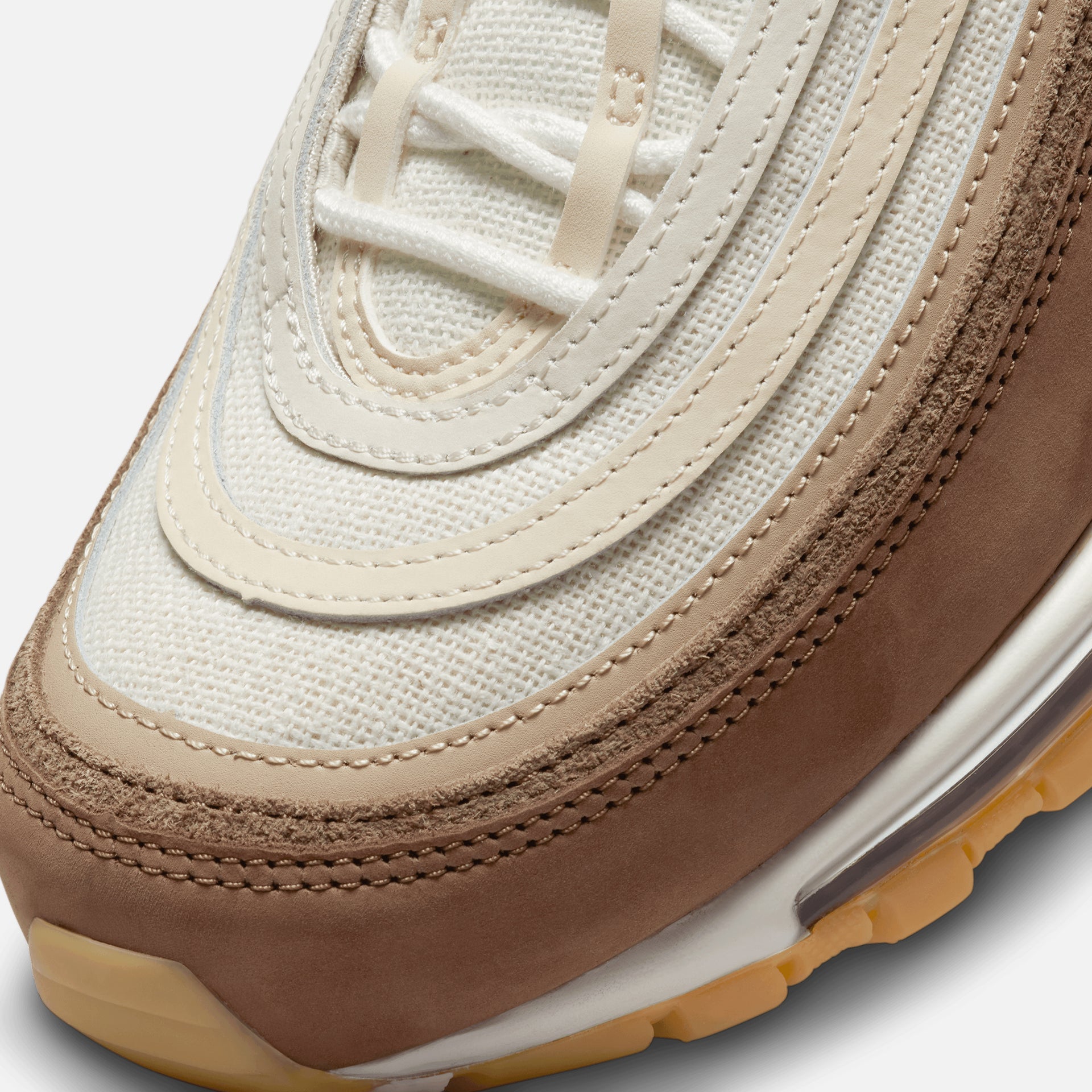 Nike Air Max 97 PRM - Medium Brown / Pink Foam / Mushroom / Muslin