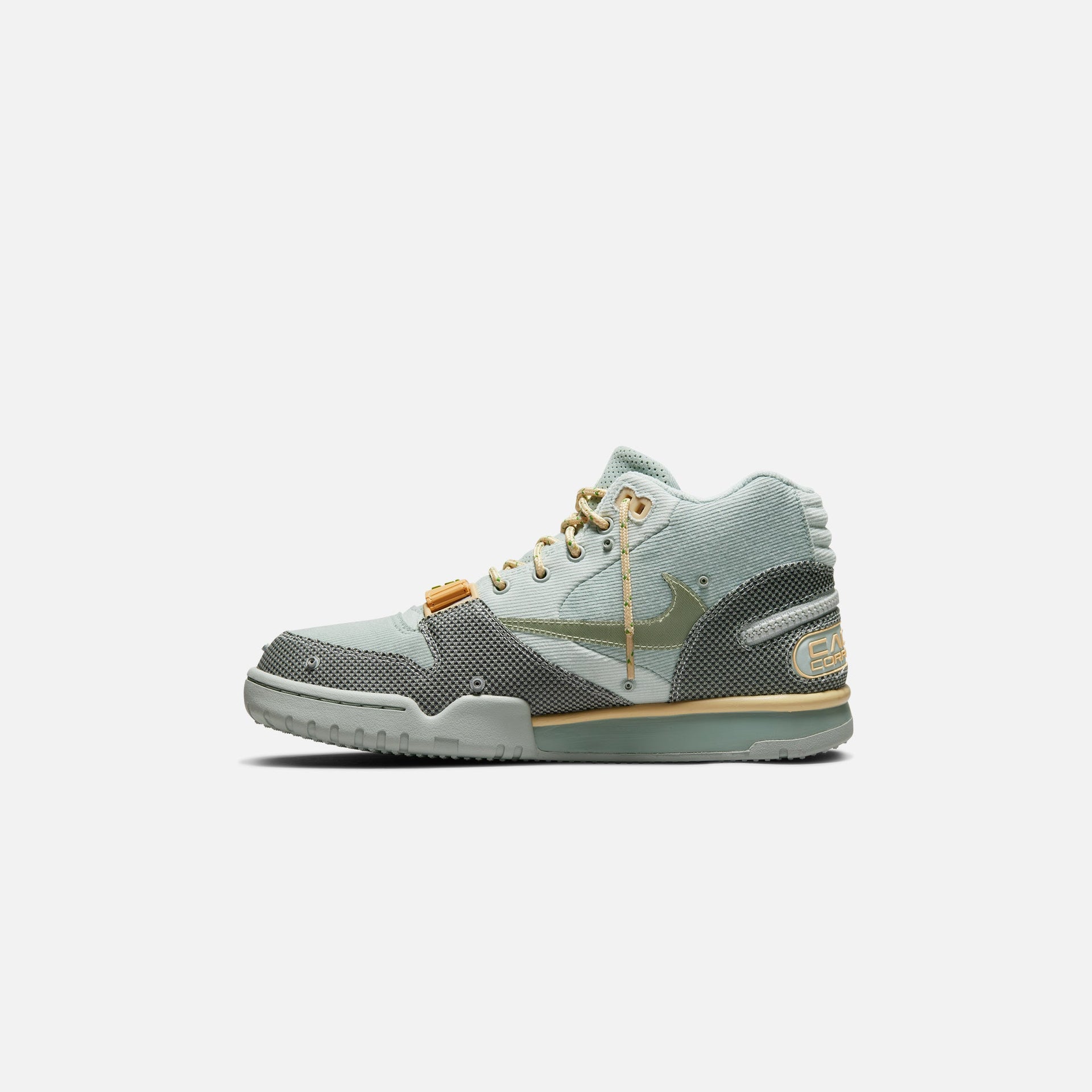 Nike x Travis Scott Air Trainer 1 Cactus Jack - Grey Haze / Olive Aure / Canvas / Dusty Sage