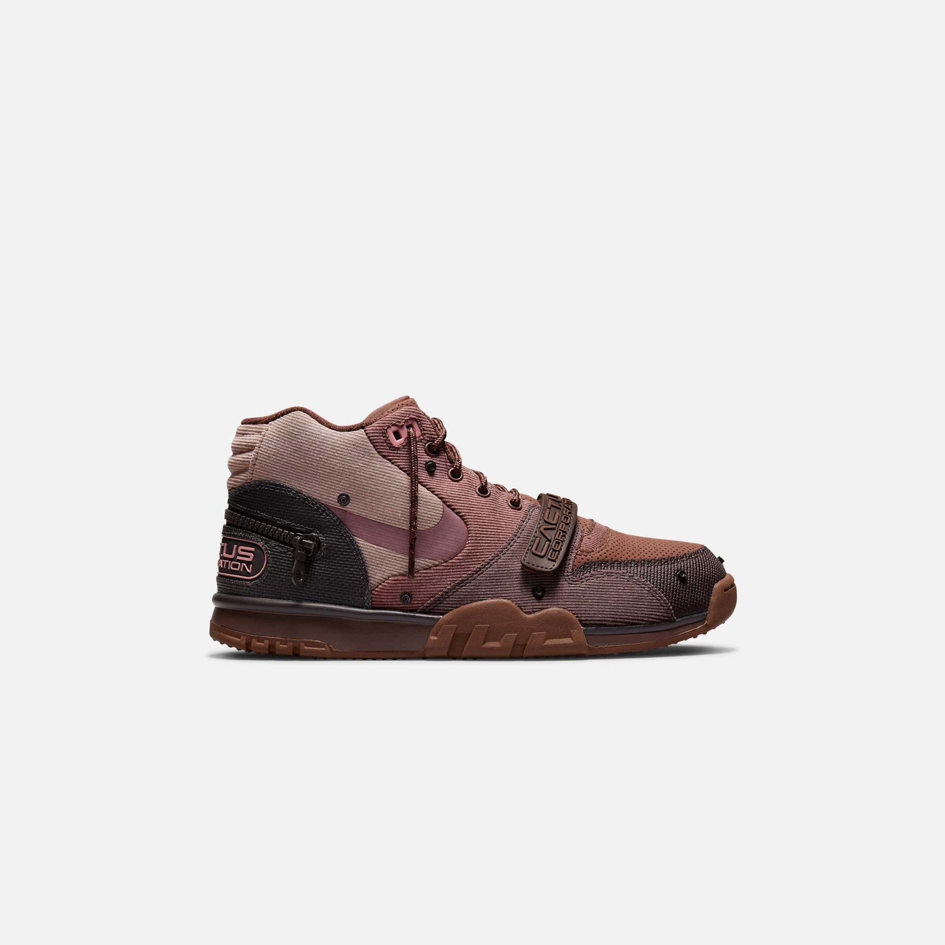 Nike x Travis Scott Air Trainer 1 Cactus Jack - Light Chocolate / Rust Pink / Archaeo Brown