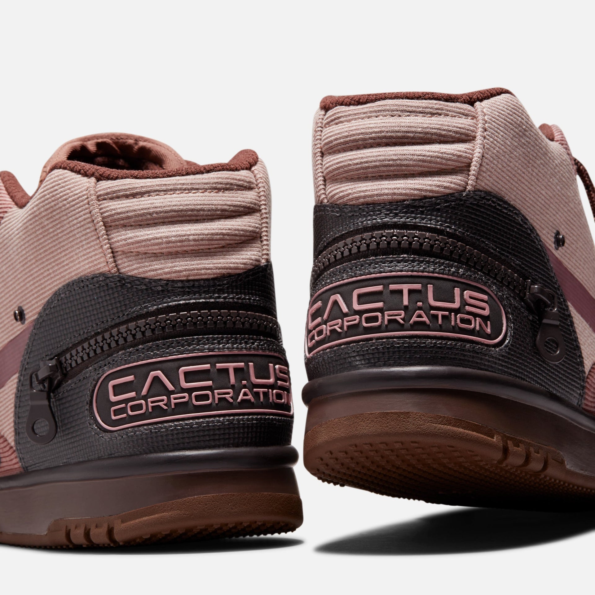 Nike x Travis Scott Air Trainer 1 Cactus Jack - Light Chocolate / Rust Pink / Archaeo Brown