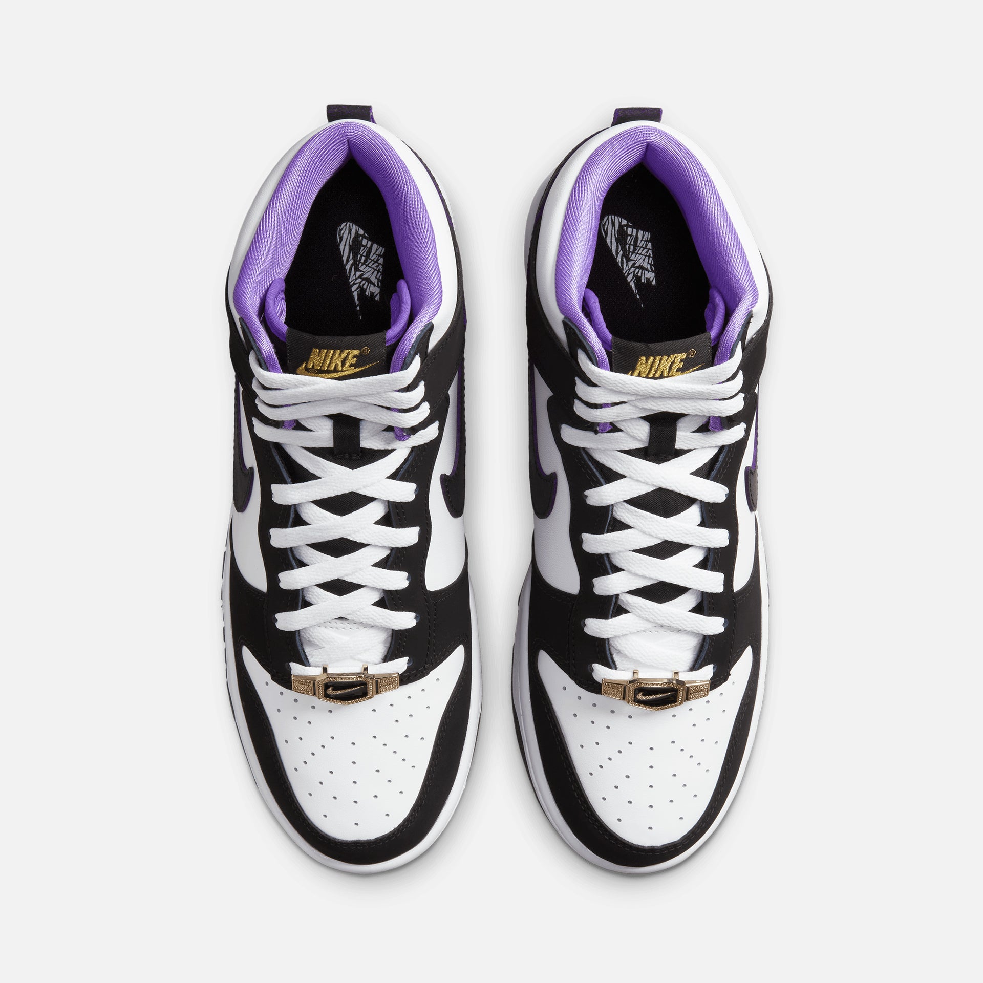 Nike Dunk High Retro Premium - Black / White / Action Grape