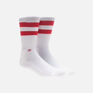 Kith Classics x Stance Fall '18 Crew Sock - White / Red