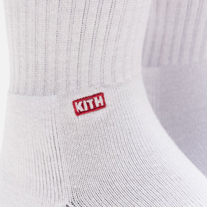 Kith Classics x Stance Fall '18 Crew Sock - White / Red