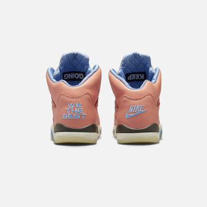 Nike x DJ Khaled PS Air Jordan 5 Retro SP - Crimson Bliss / Leche Blue / Sail