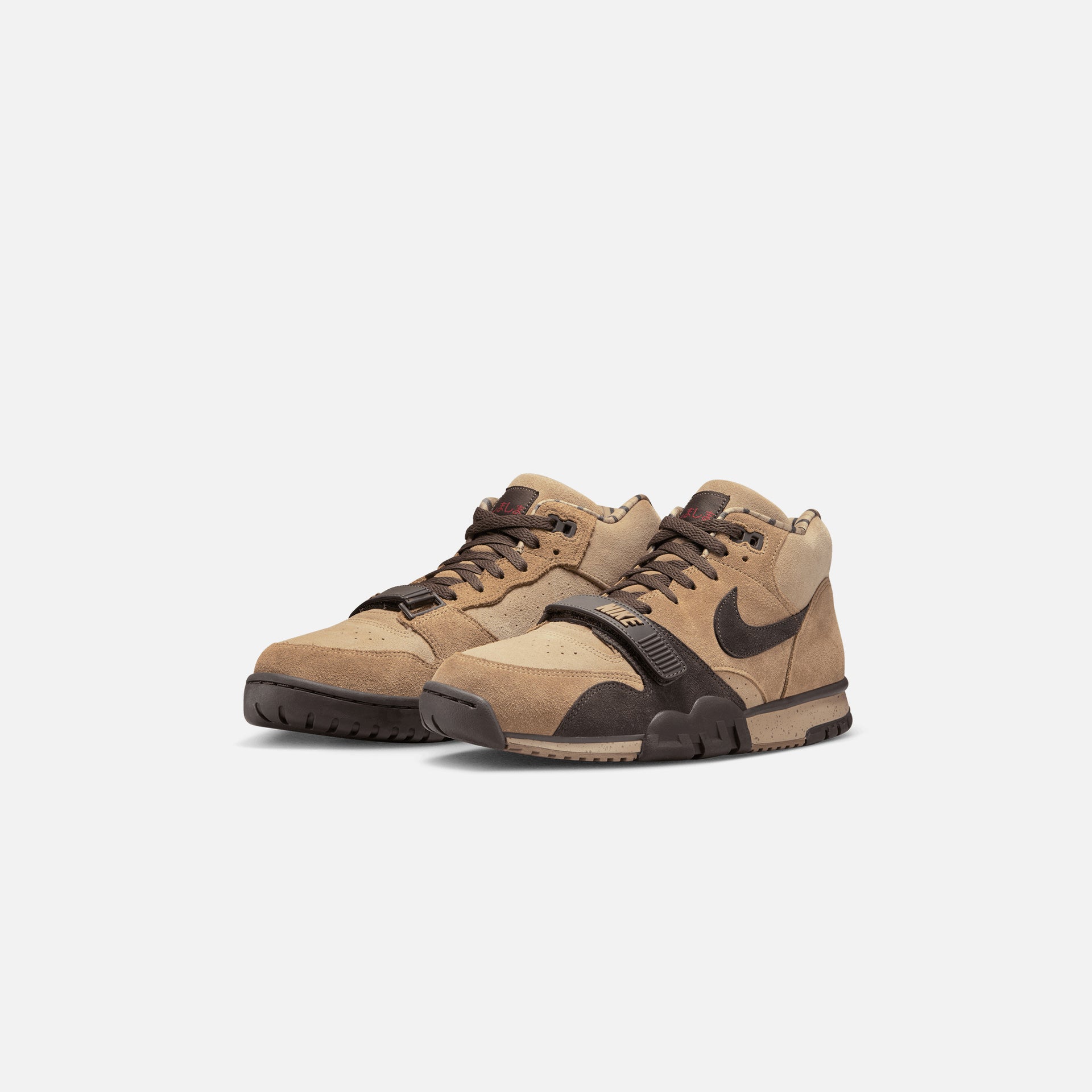 Nike Air Trainer 1 - Hay / Baroque Brown / Taupe / Varsity Red