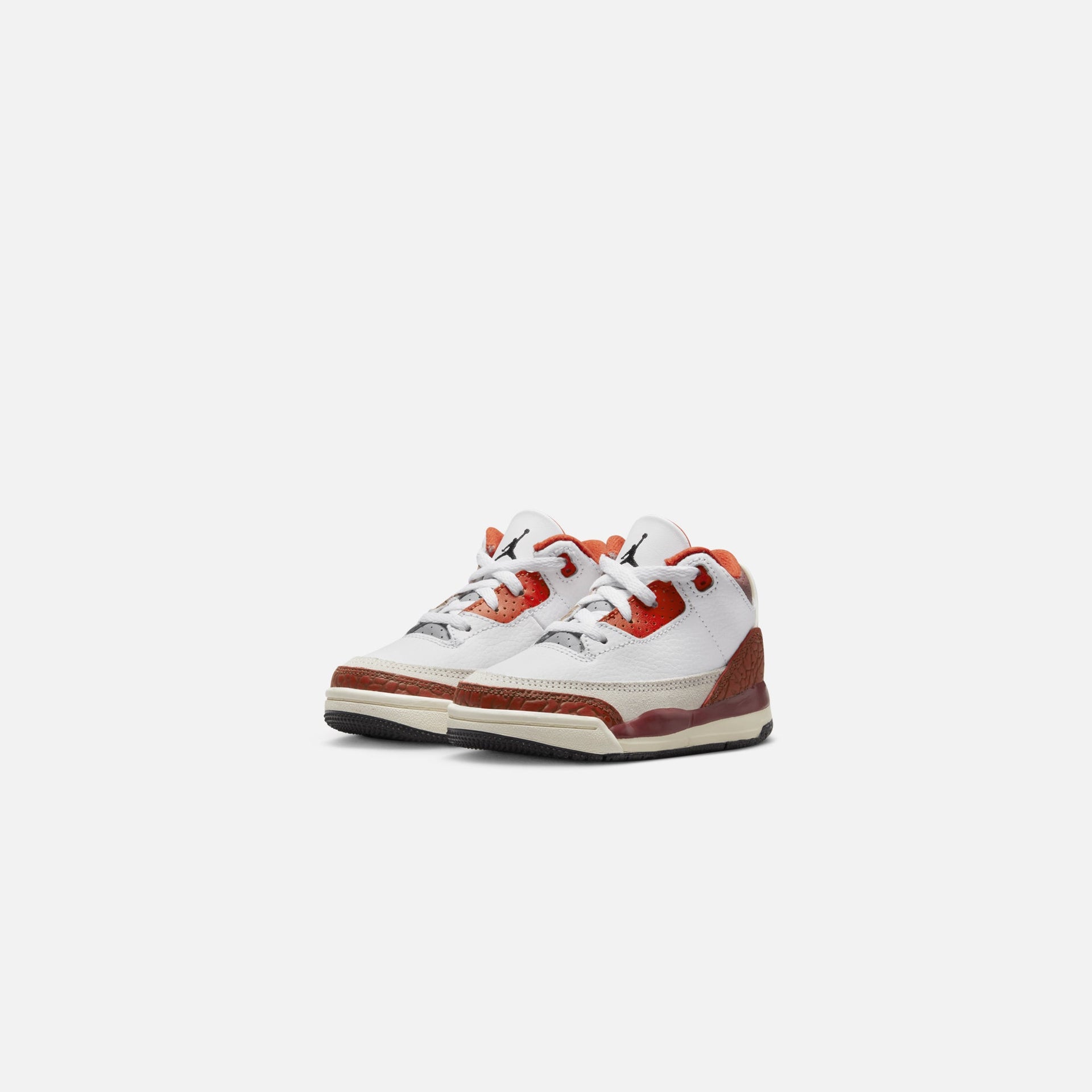 Jordan Toddler Air Jordan 3 Retro SE - White / Mars Stone / Orange / Black