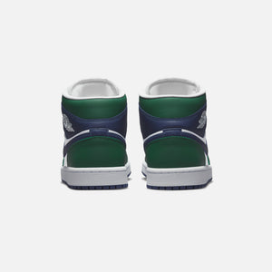 Nike WMNS Air Jordan 1 Mid SE - Noble Green / Midnight Navy