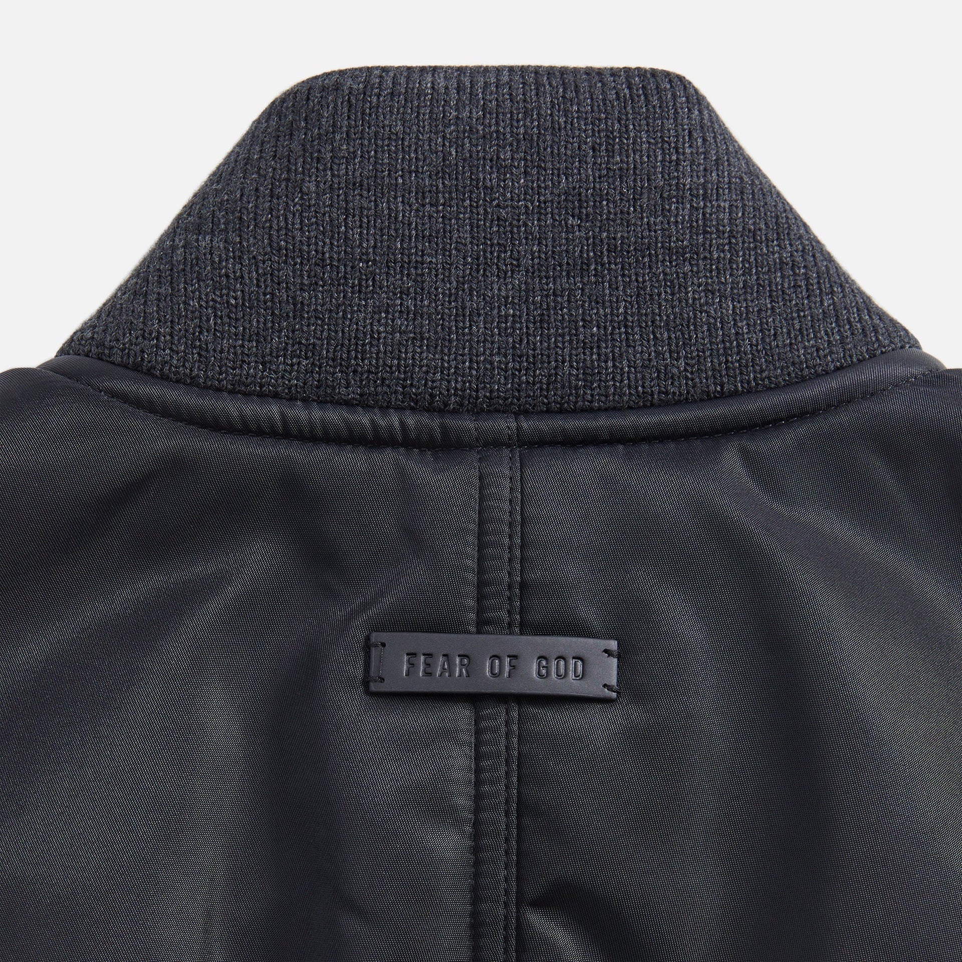 Fear of God Eternal Nylon Twill Bomber - Black