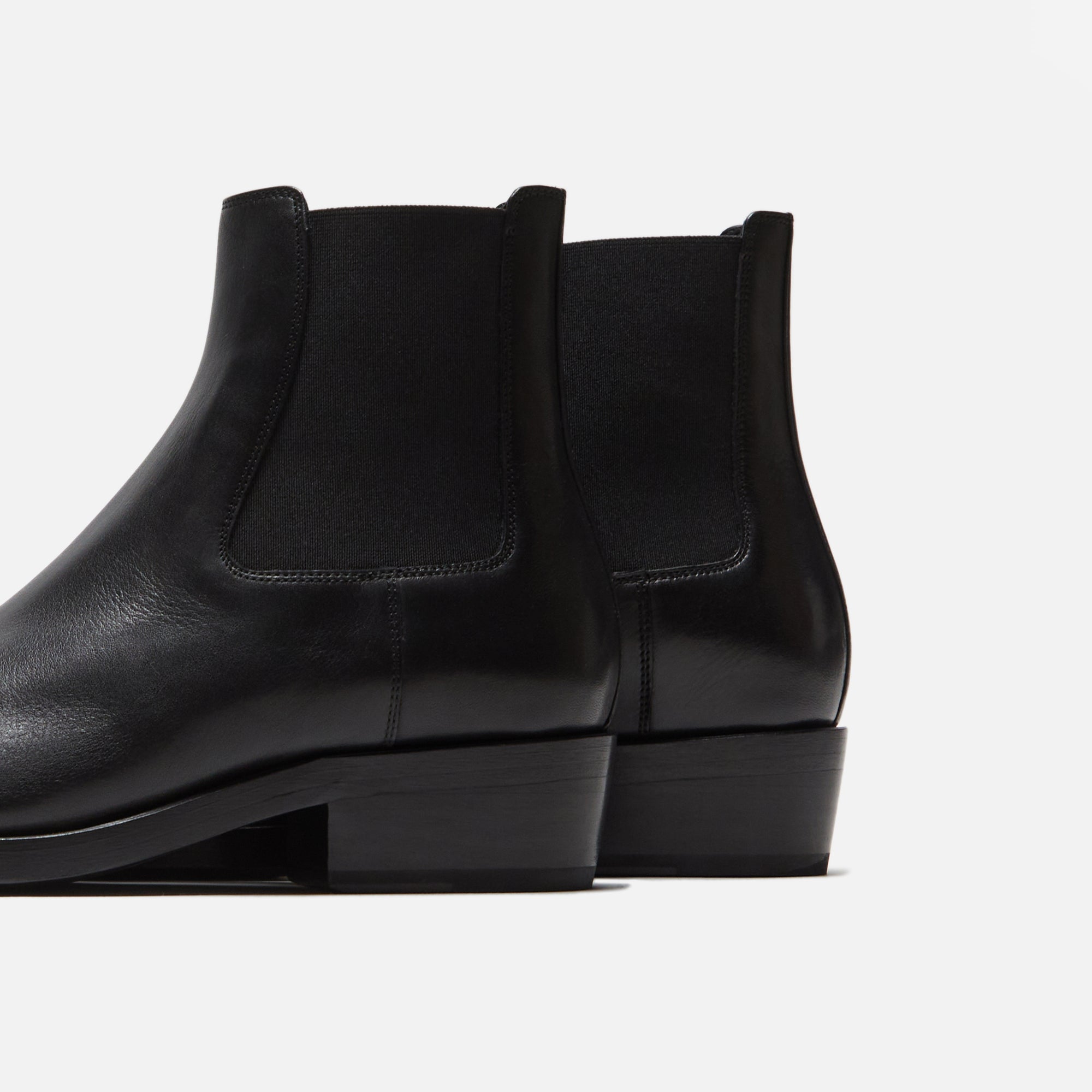 Fear of God Eternal Cowboy Boot Flat Leather - Black – Kith