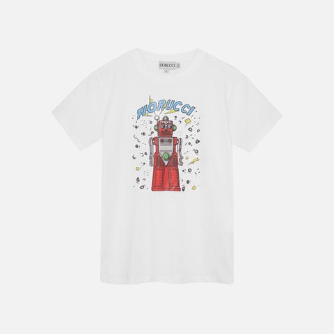 Fiorucci Robot Tee - White