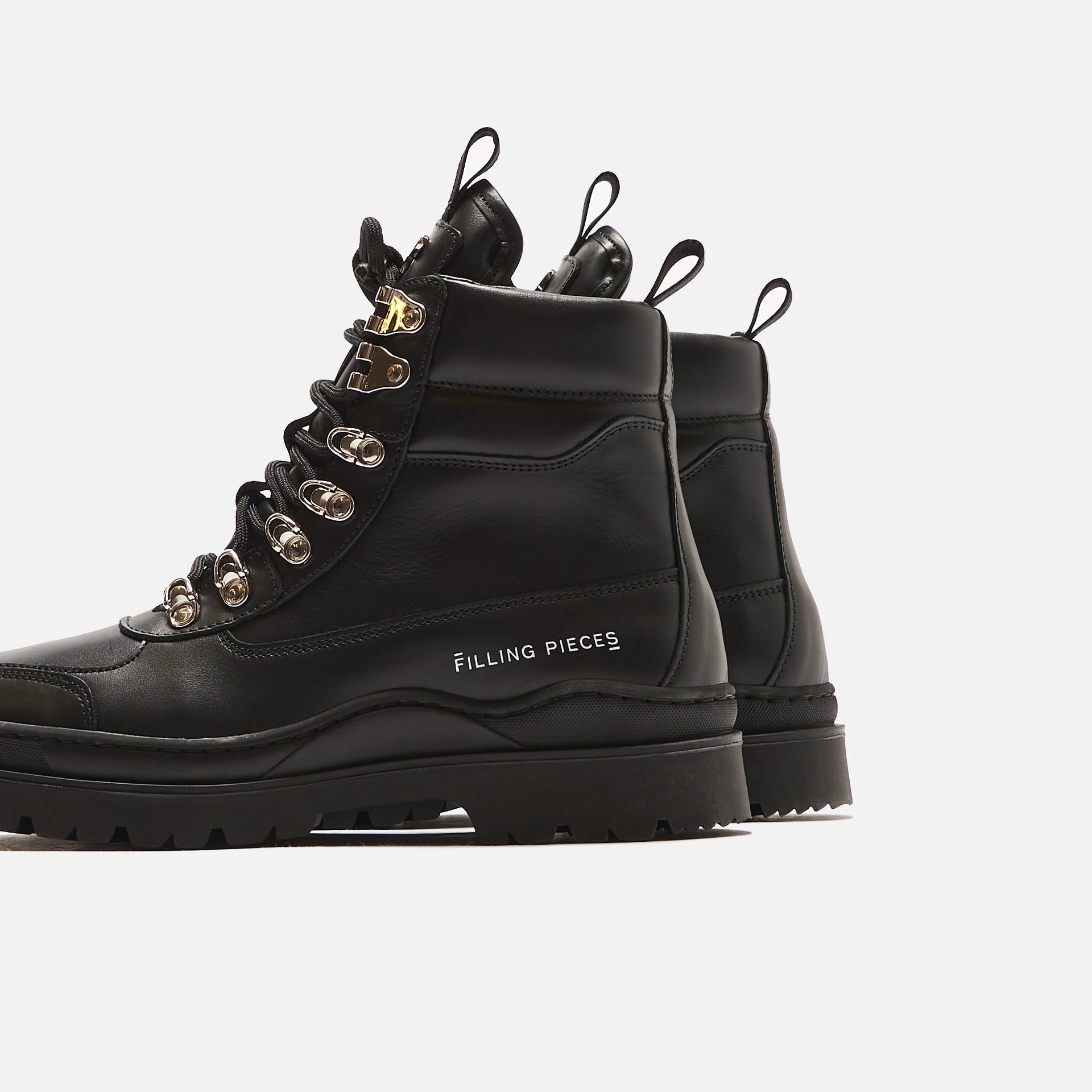 Filling Pieces Mountain Boot -Nappa Black