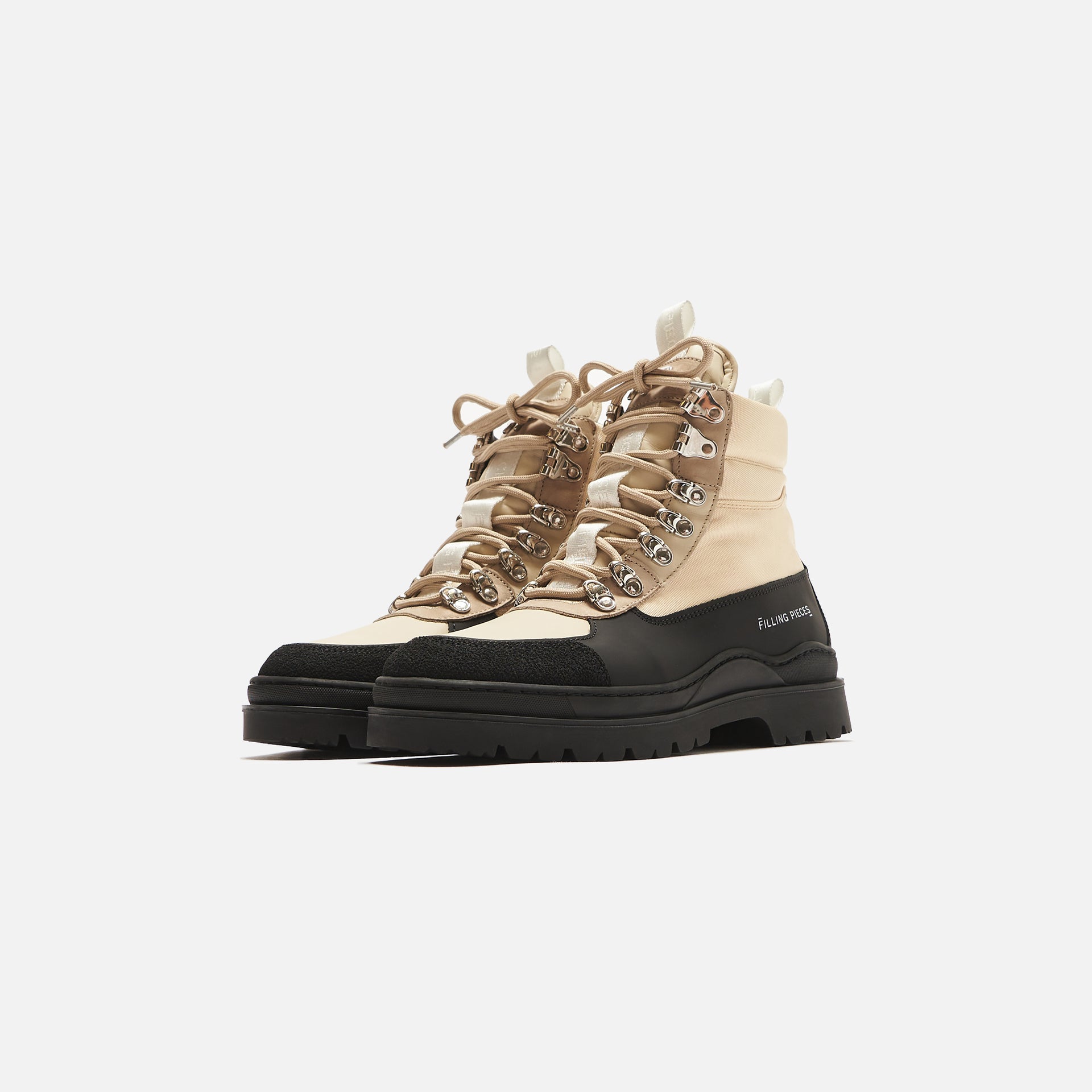 Filling Pieces Mountain Boot - Black / Beige