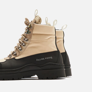Filling Pieces Mountain Boot - Black / Beige