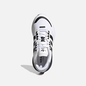 adidas ZX 1K Boost Junior - Footwear White / Core Black / Halo Silver