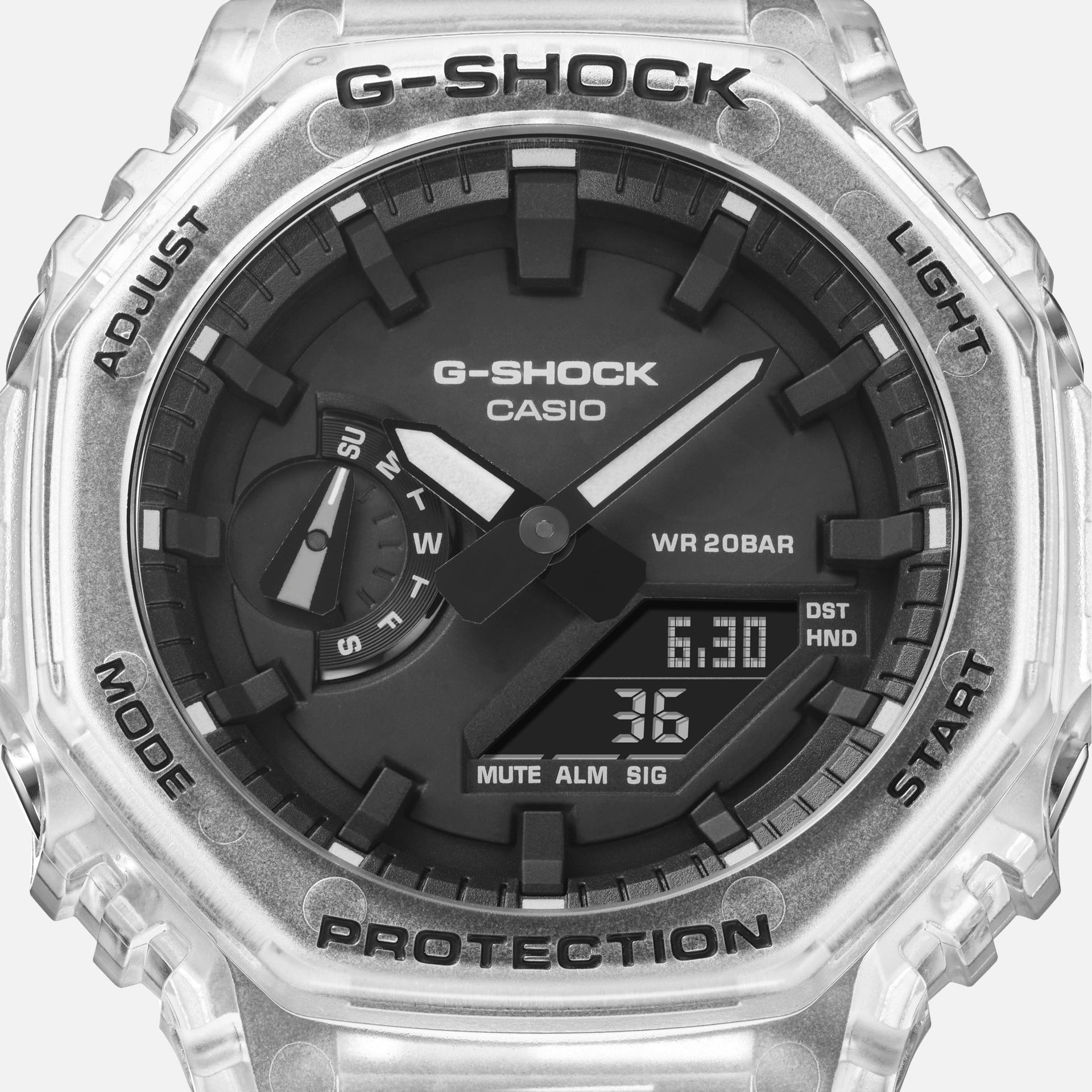 G-Shock GA2100SKE-7A Watch - Clear