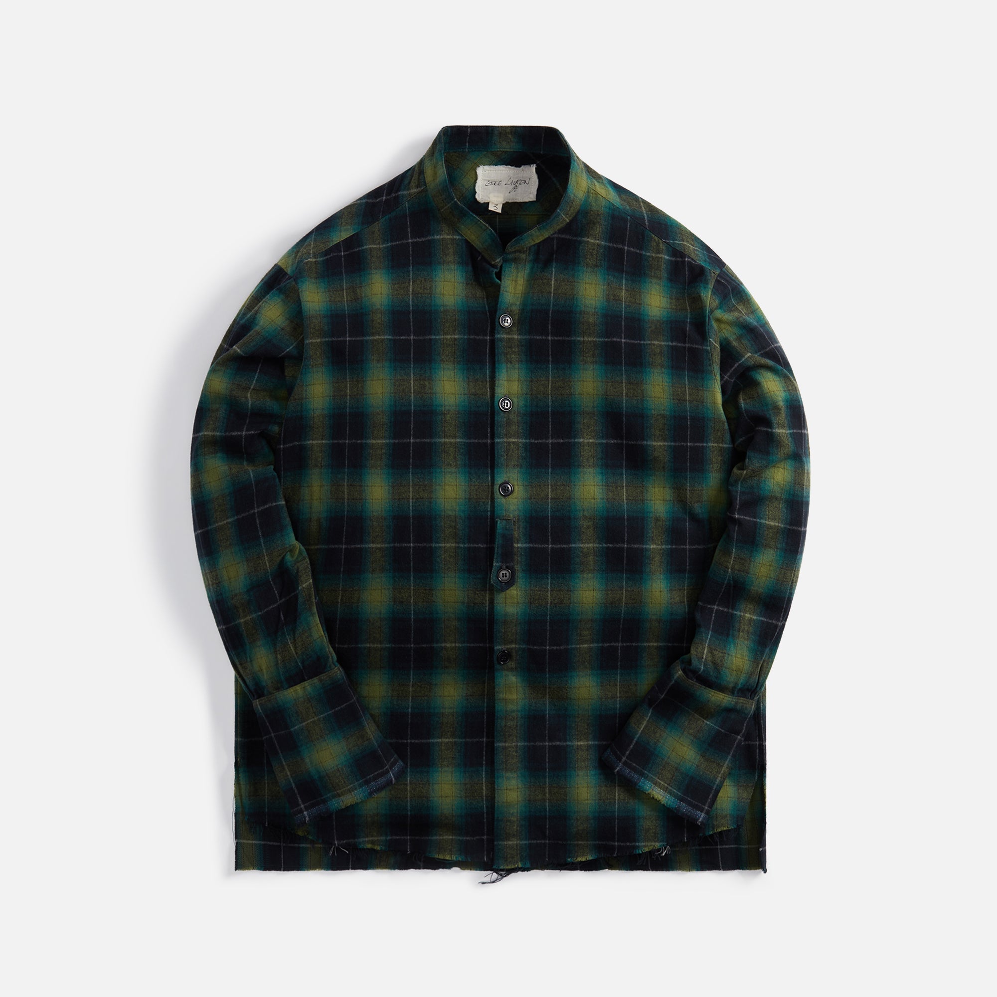 Greg Lauren Studio Shirt - Green Plaid – Kith Europe