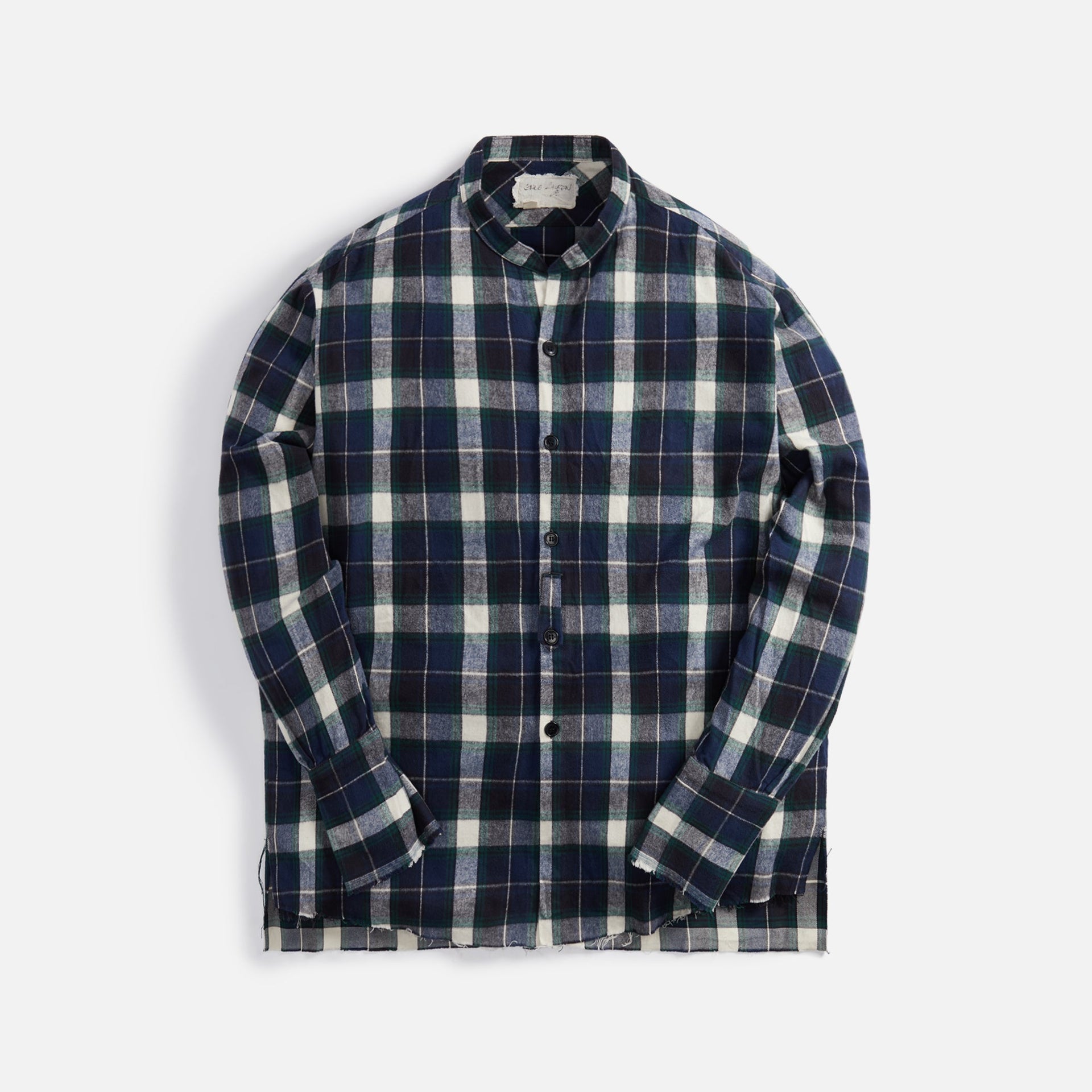 Greg Lauren Studio - Blue Green Plaid