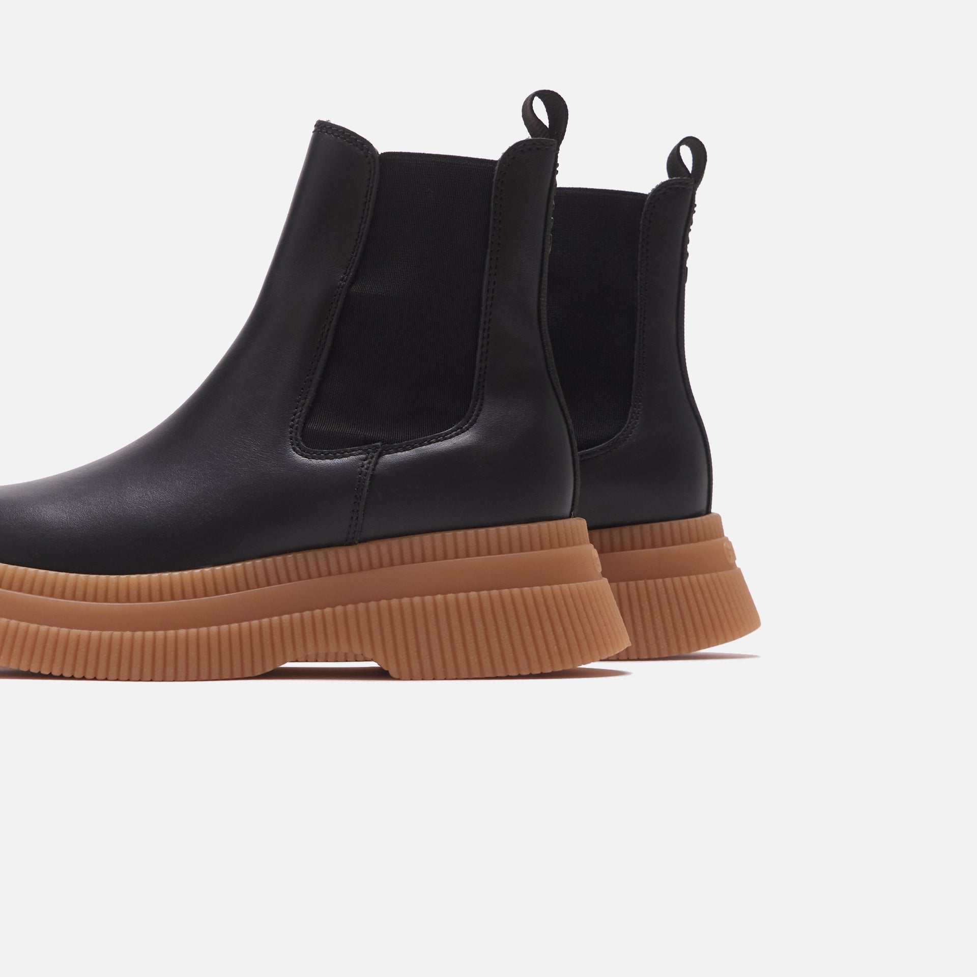 Ganni Creepers Boot - Black / Nature