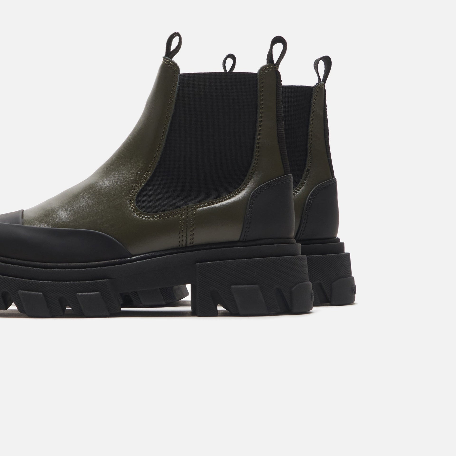 Ganni Low Chelsea Boot - Kalamata