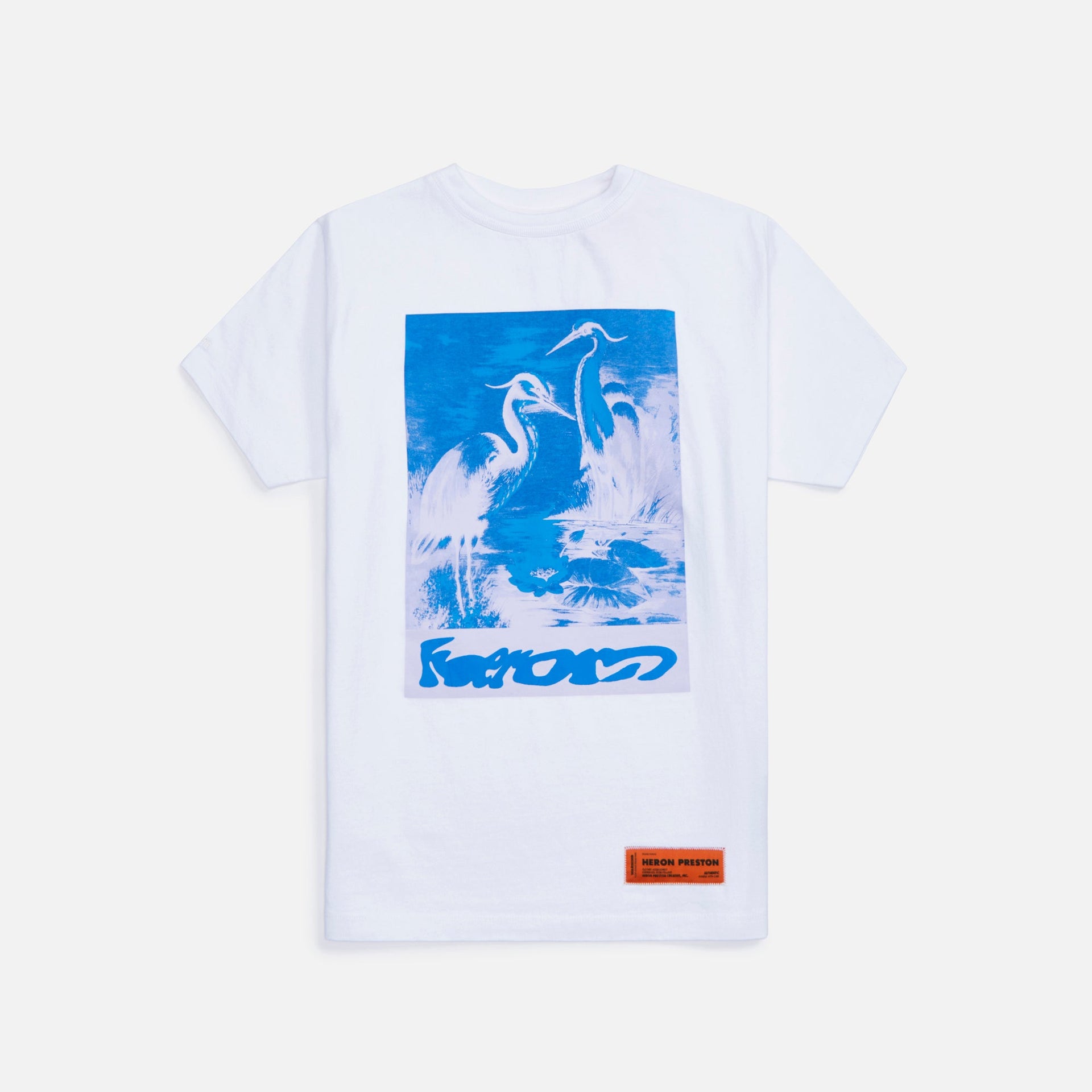 Heron Preston Herton Tee - White / Blue